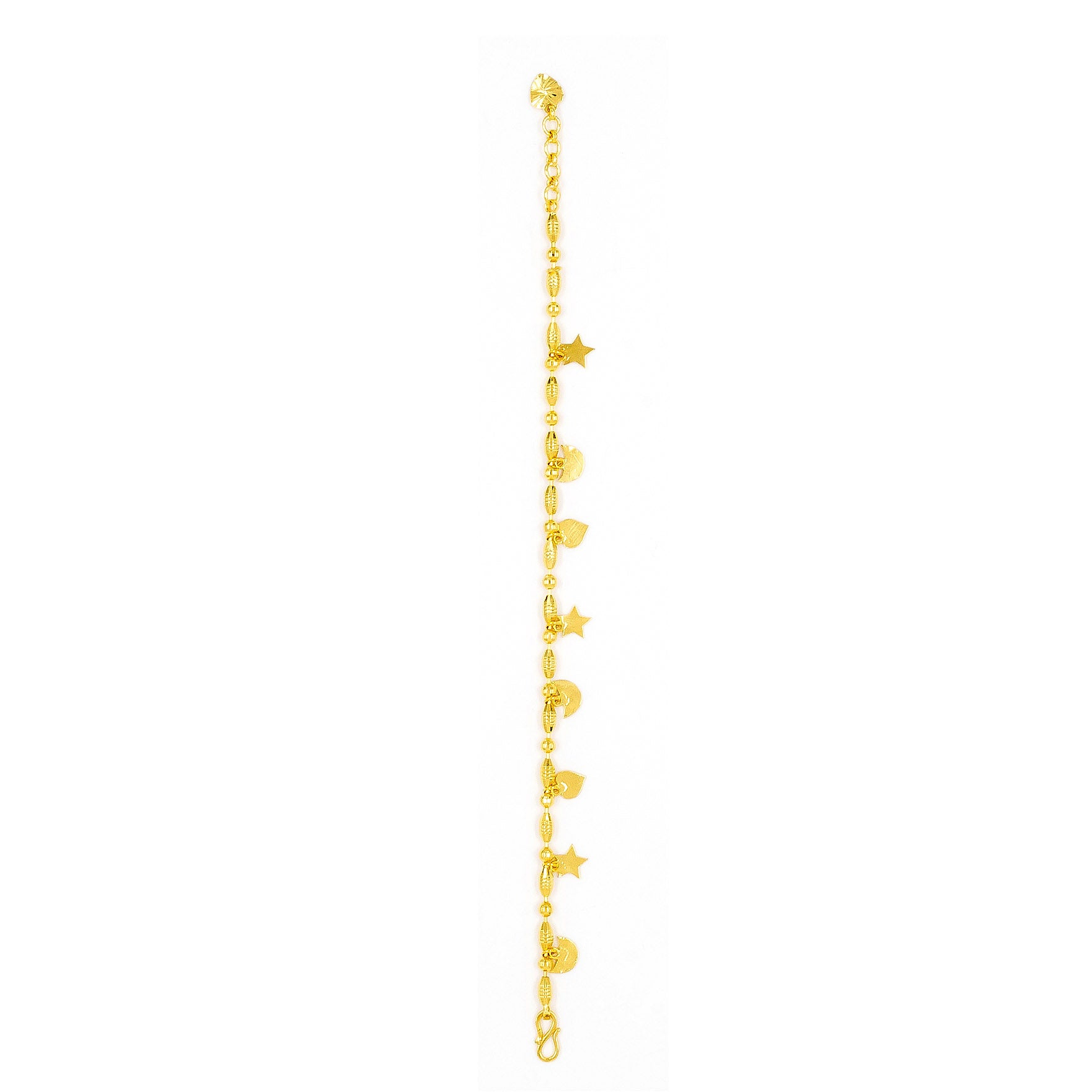 Buy Golden Stylish Bracelet for Girls Online at Parakkat Jewels