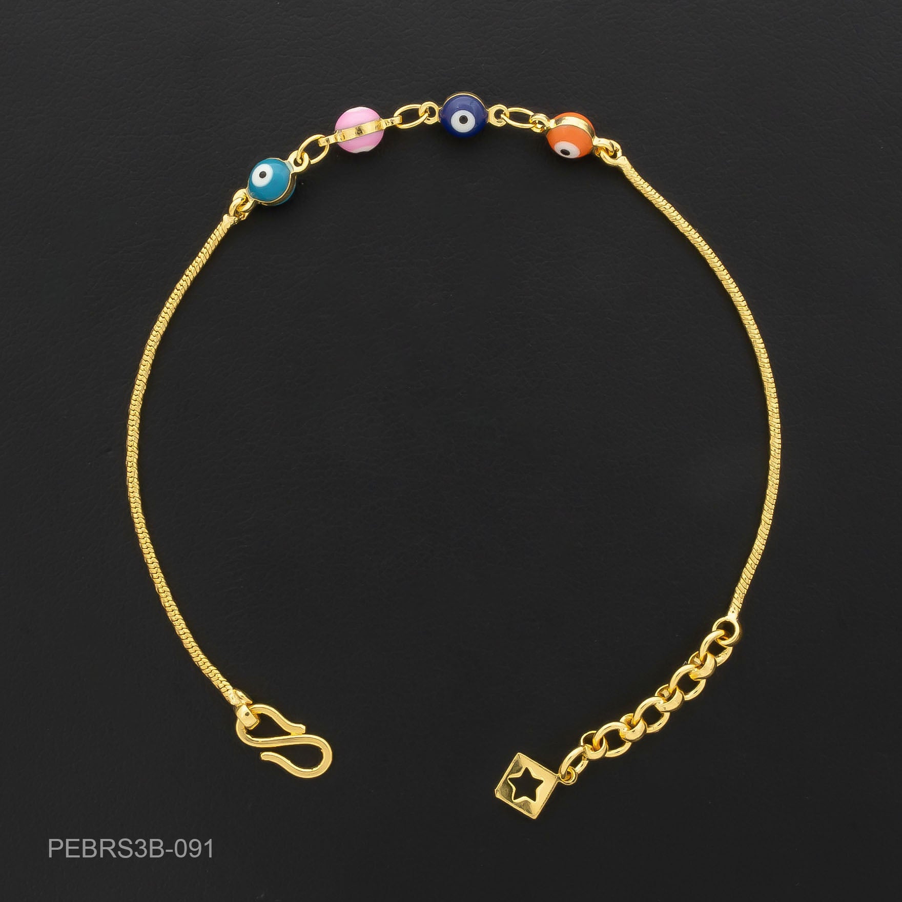 Evil Eye Bracelet PEBRS3b-091