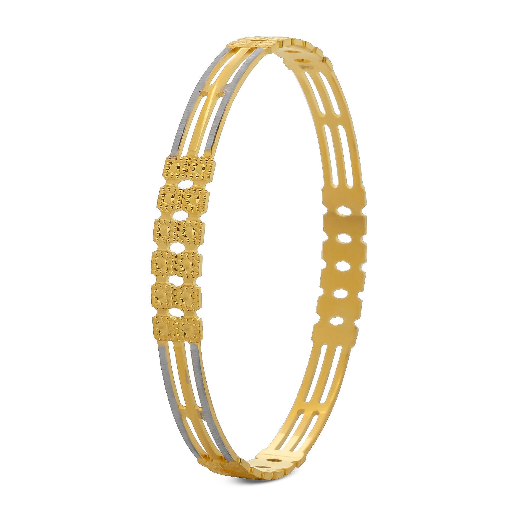 RHODIUM BANGLE PRGB246-091