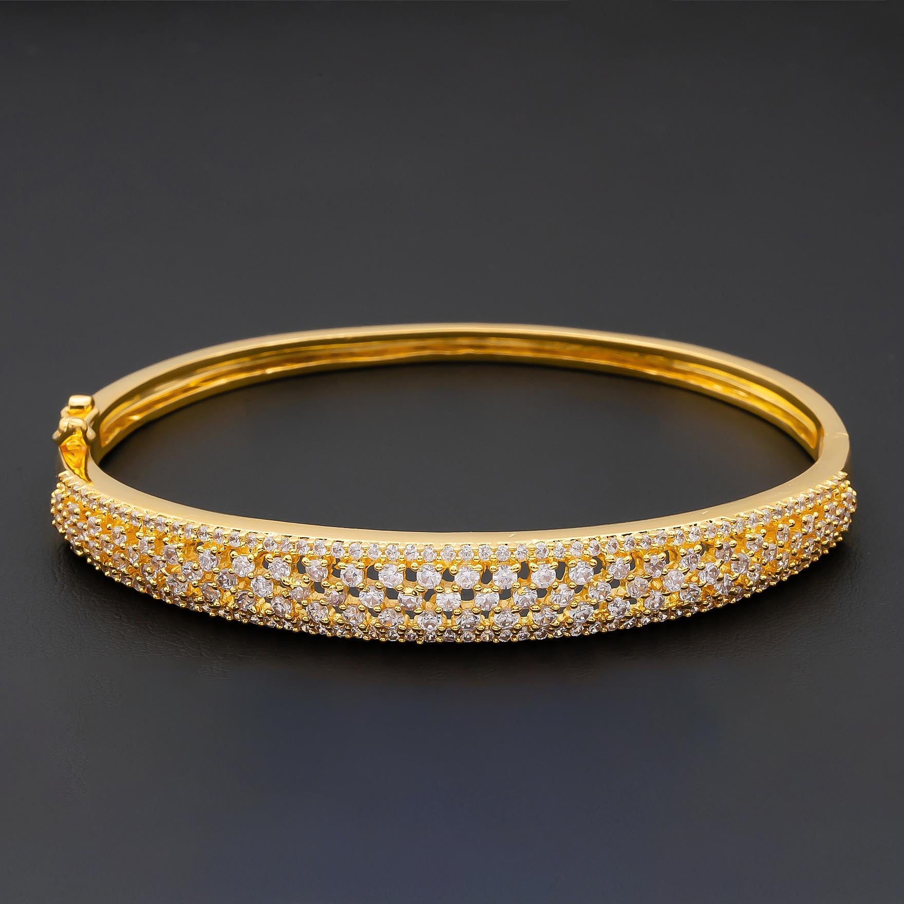 Buy Gold Layered Daily Wear Bracelet Online at Parakkat Jewels