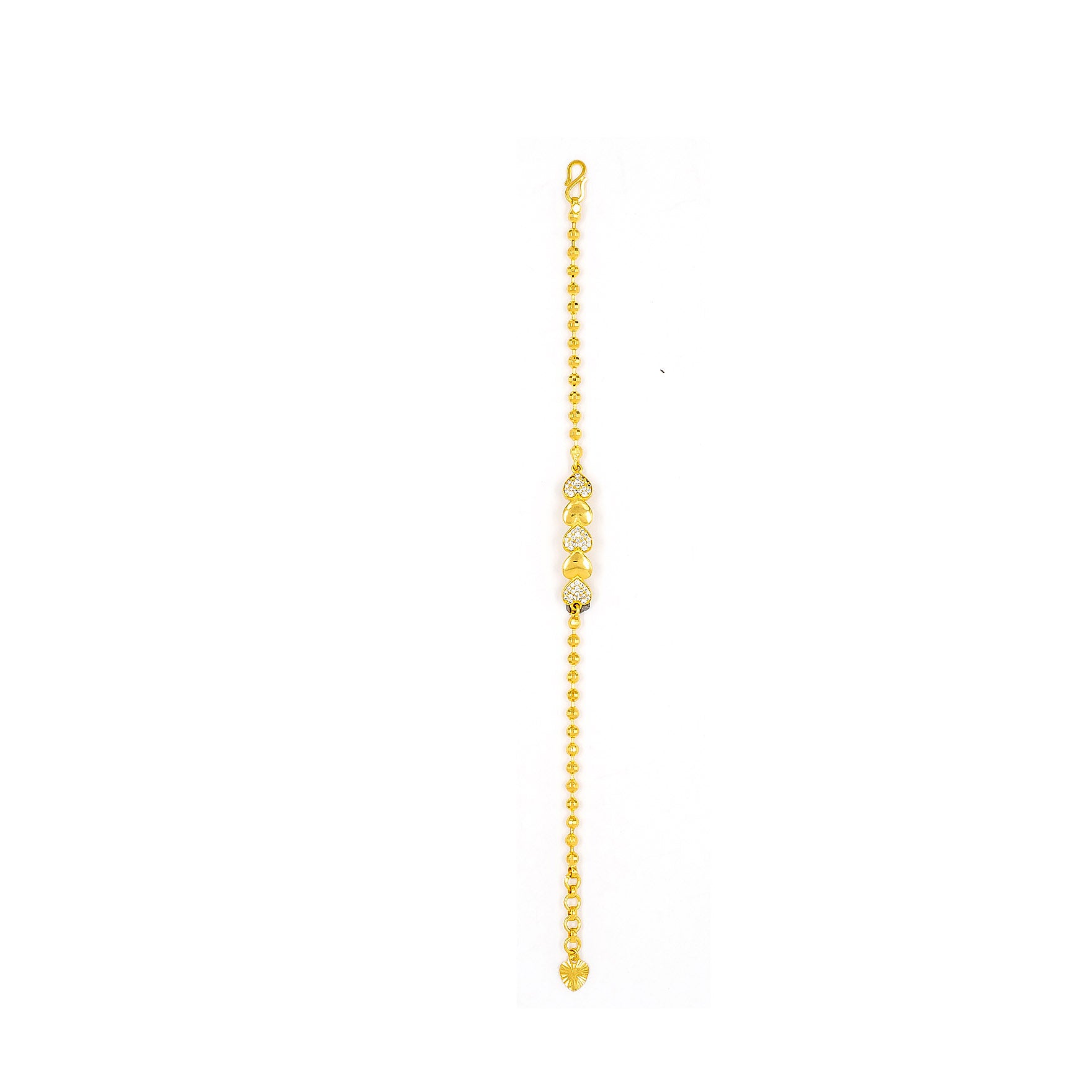 Buy 24k Gold Layered Modern Bracelet Bangle at Parakkat Jewels Online