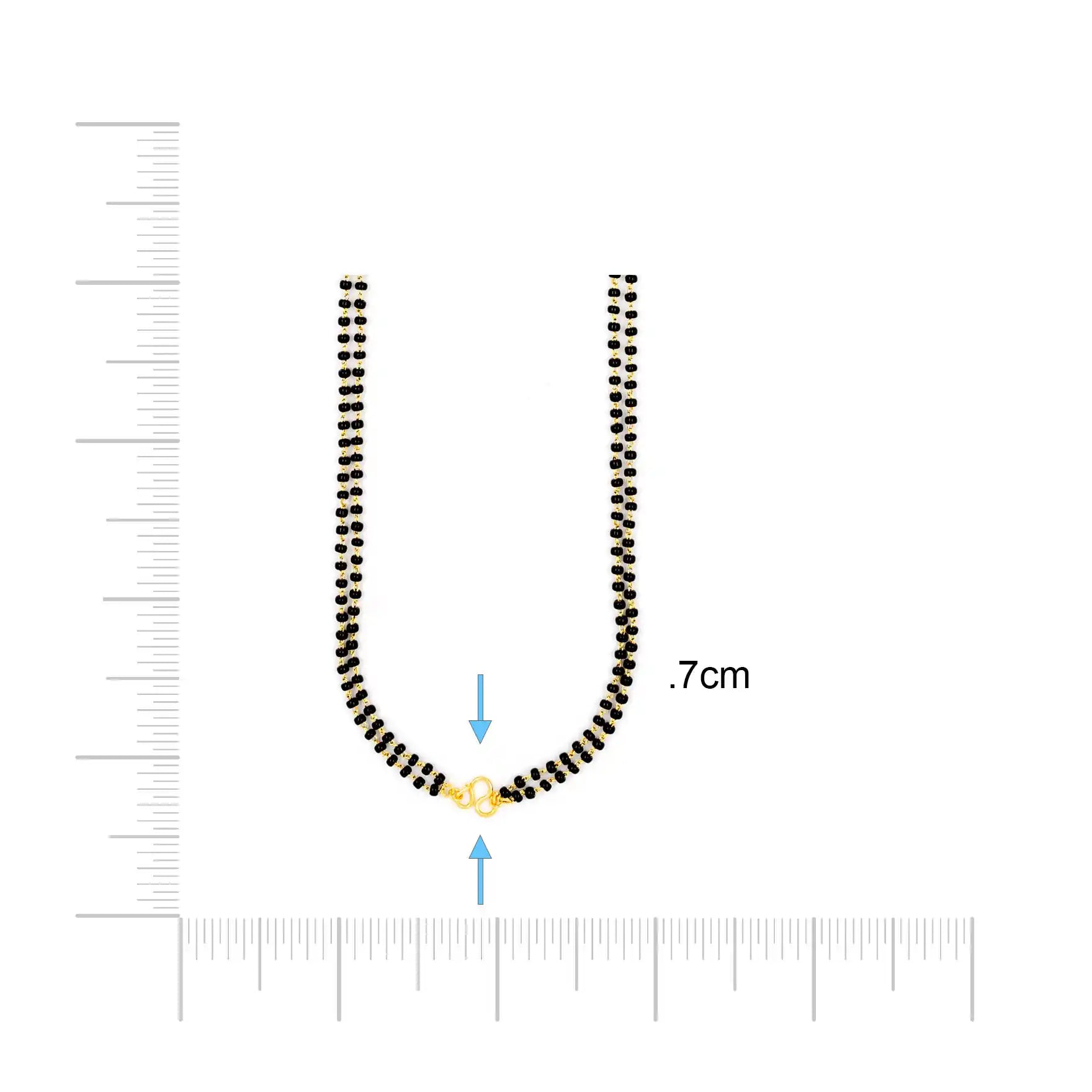 Double Layer Karimani (Mangalsutra) Chain PKM33-053