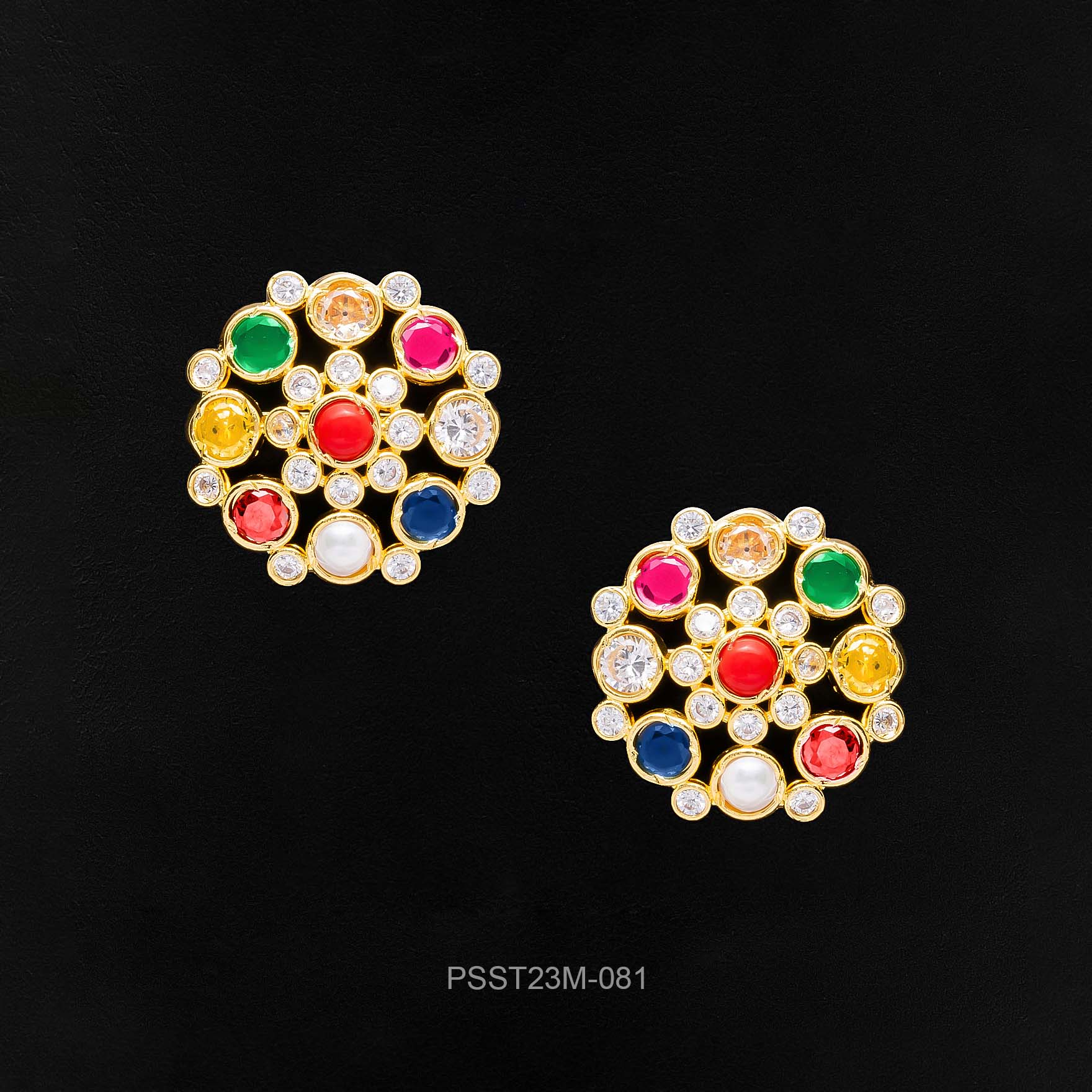 Gold Plated Earrings Online | Parakkat Jewels