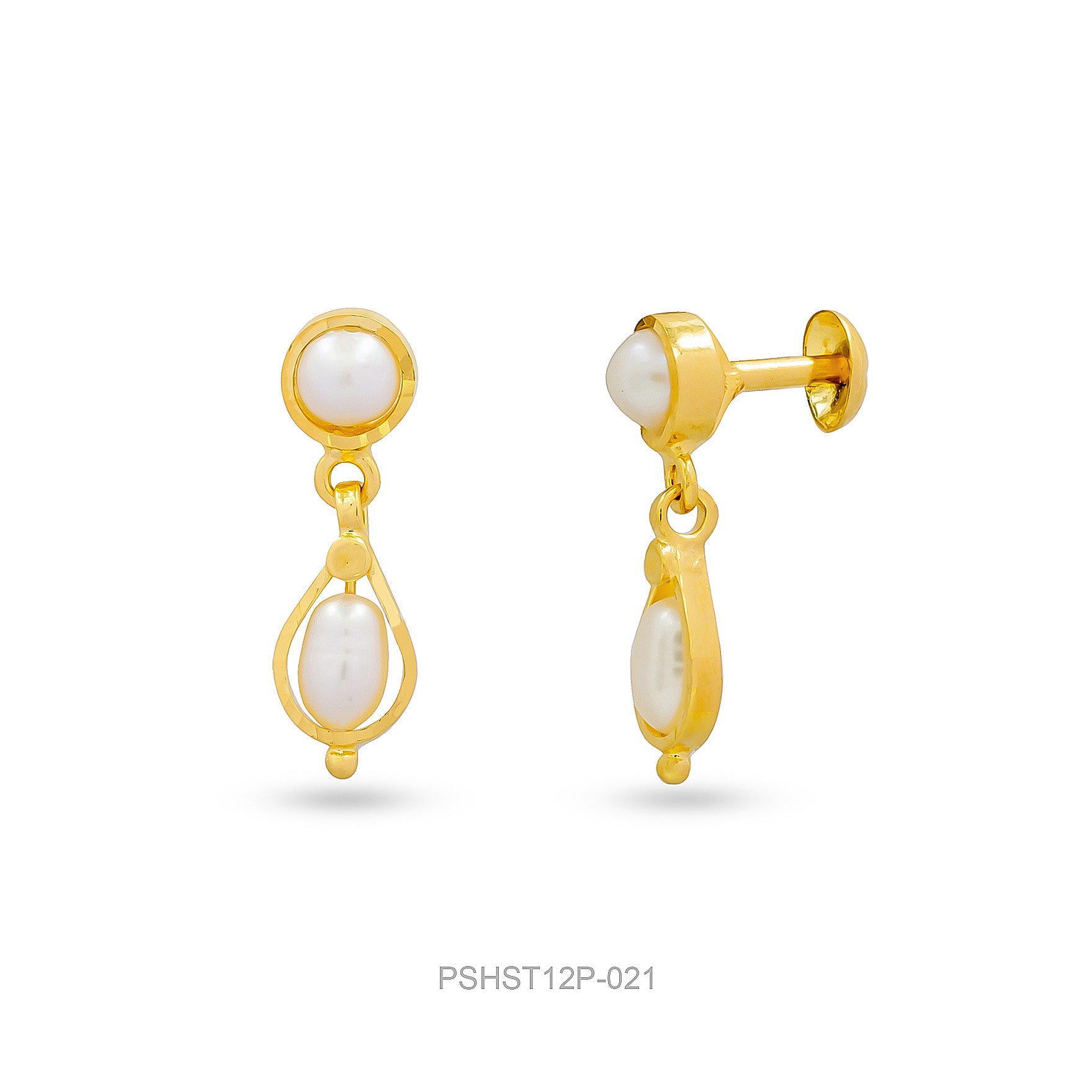GOLDEN HANGING STUD PSHST246p-041