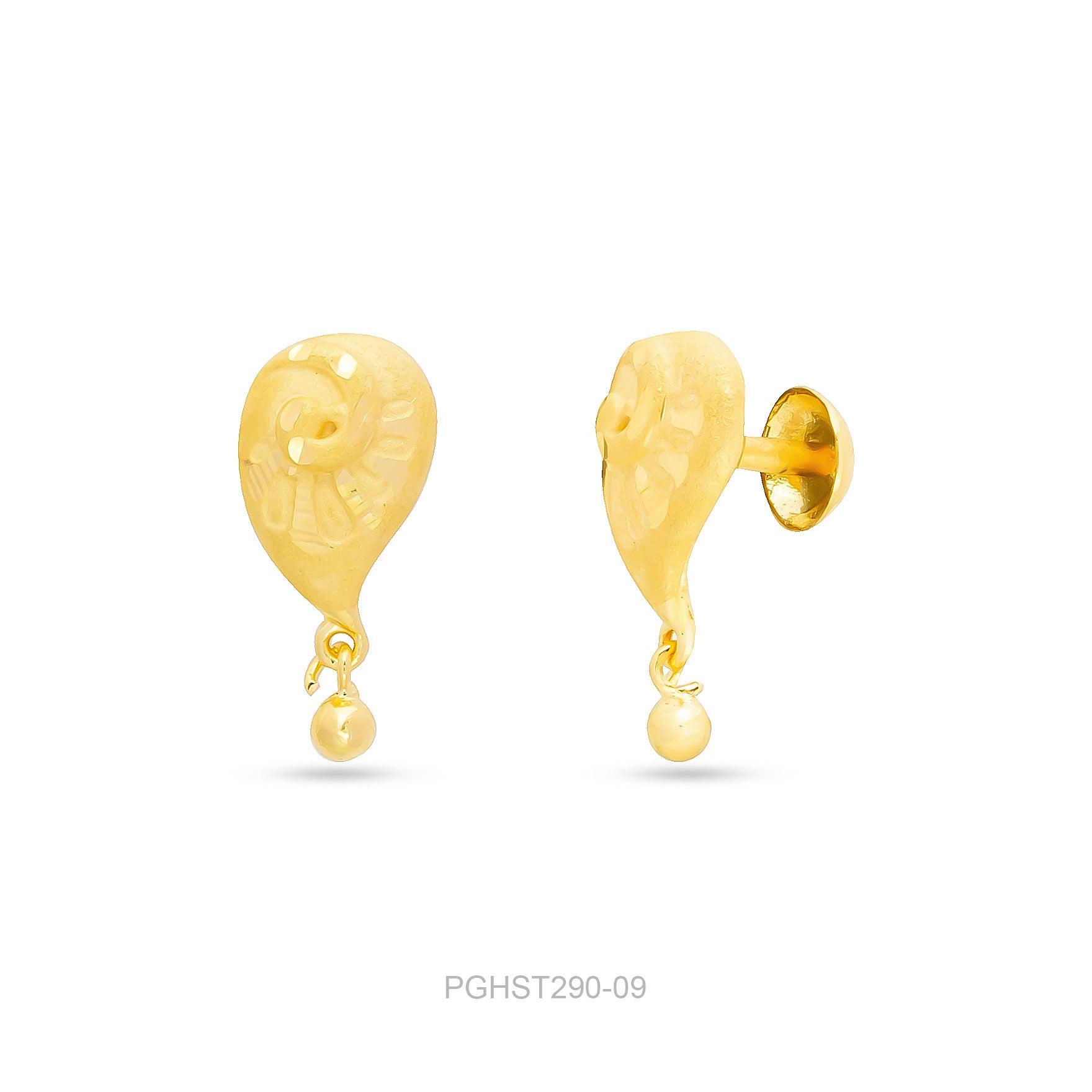 GOLDEN HANGING STUD PGHST290-09