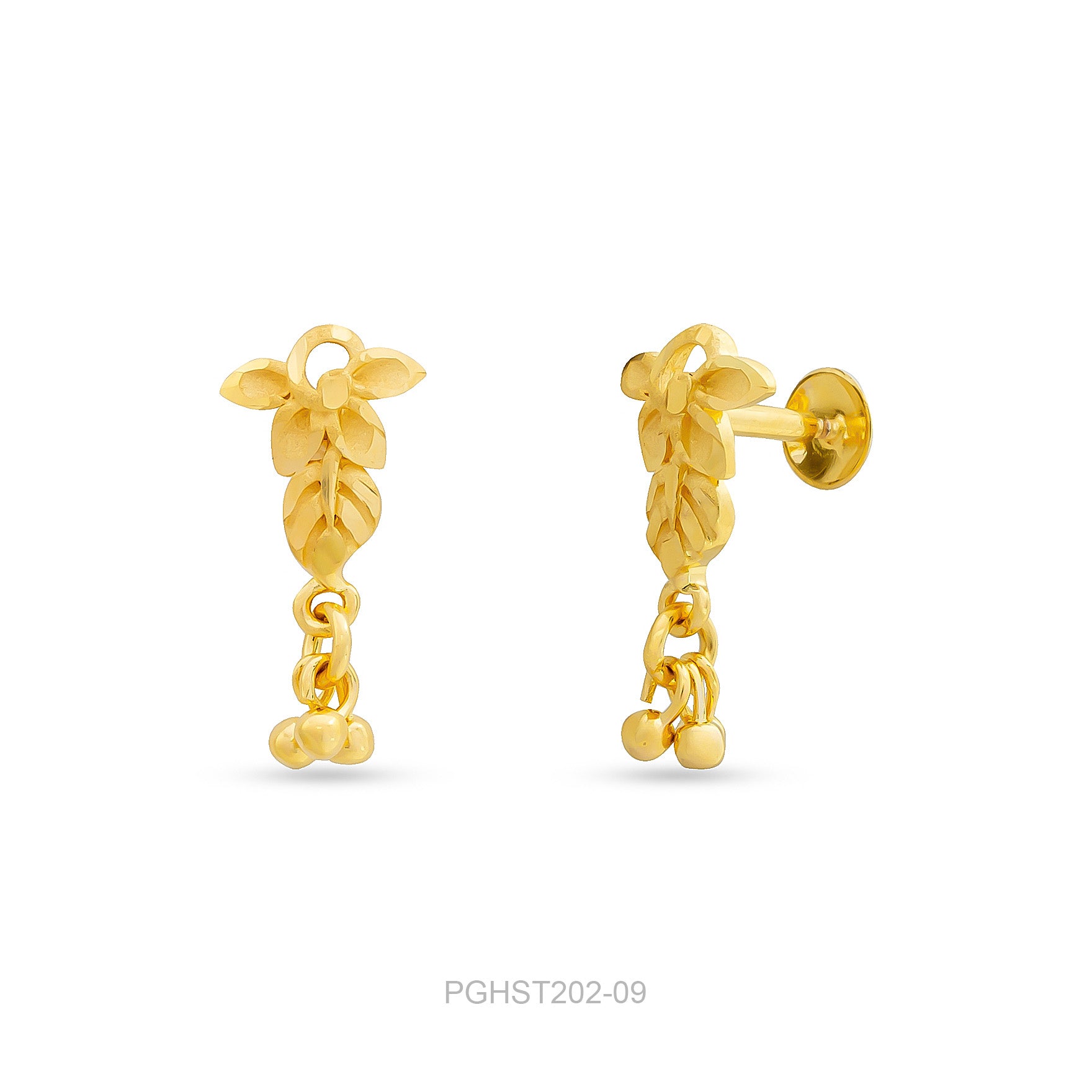 GOLDEN HANGING STUD PGHST202-09
