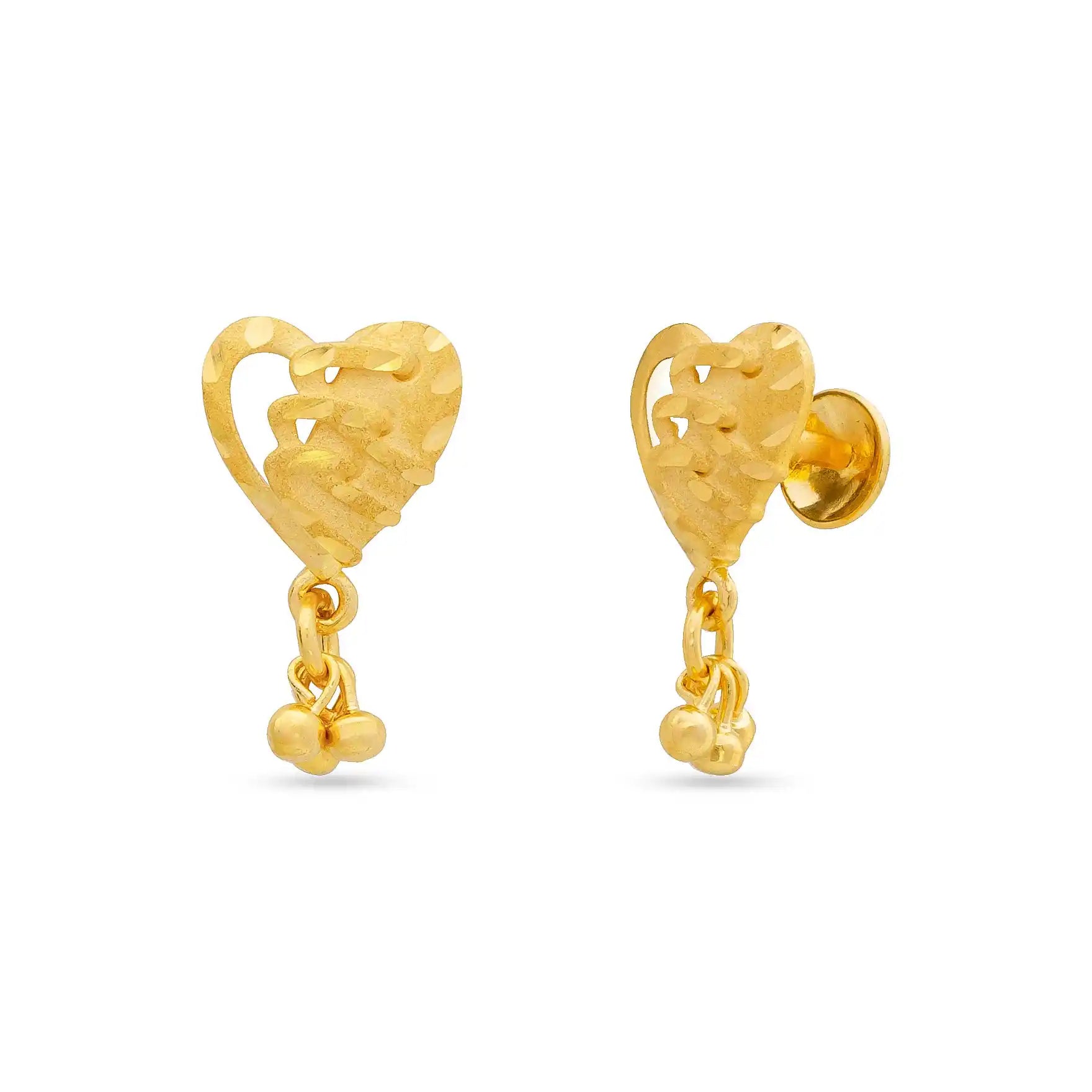 GOLDEN HANGING STUD PGHST171-09