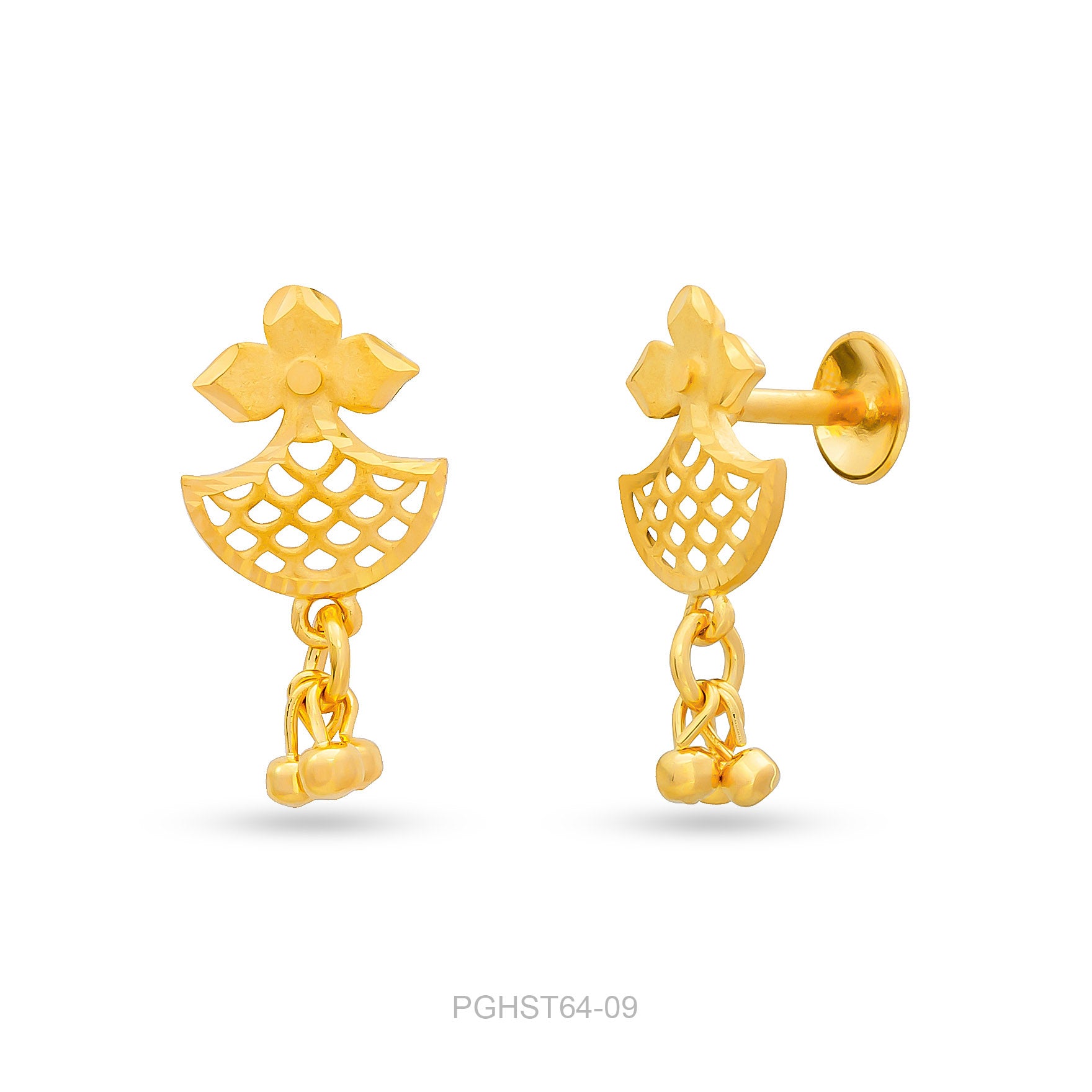 GOLDEN HANGING STUD PGHST64-09