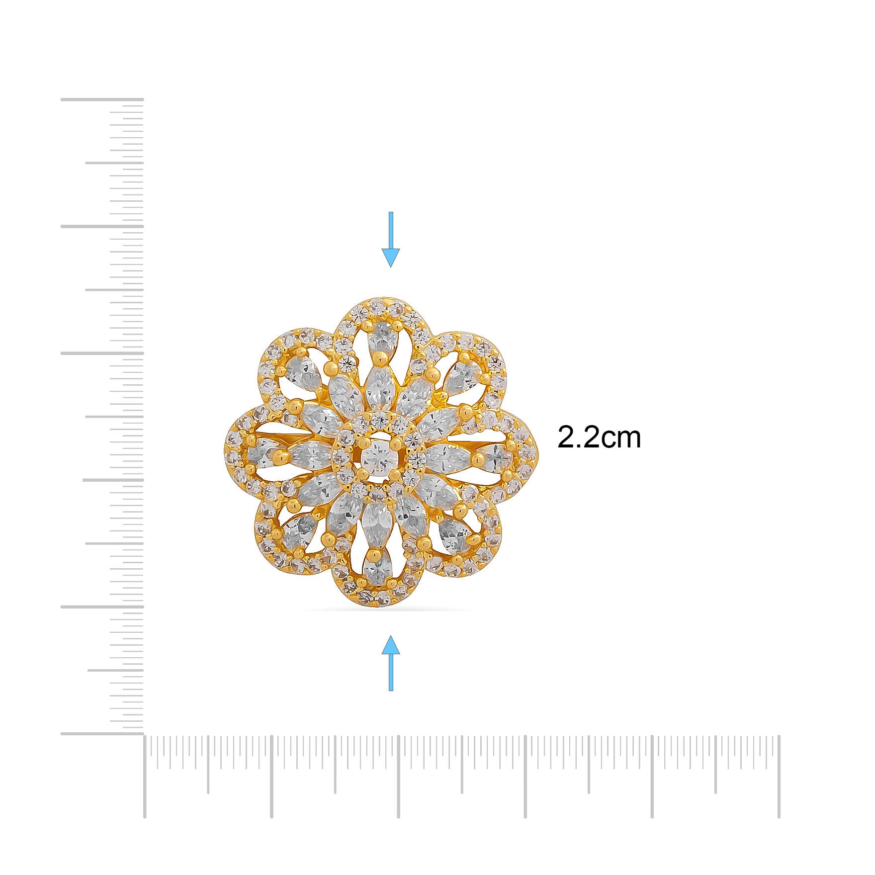 PREMIUM STONE STUD PMSST1W-053