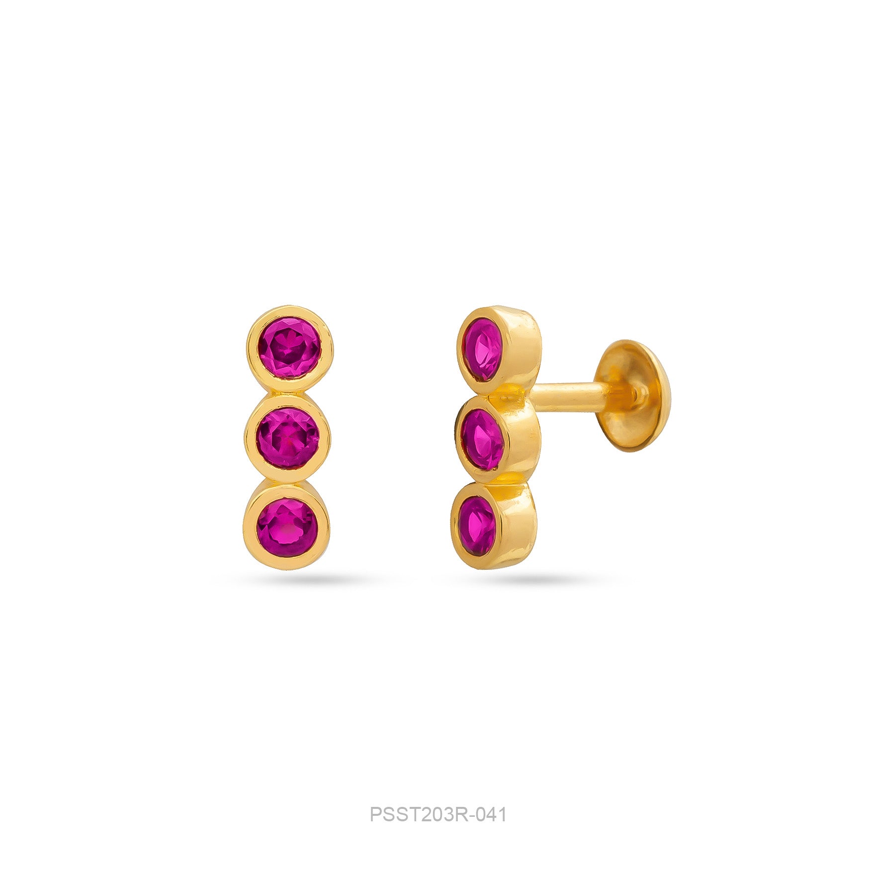 Stone Earring PSST203R-041