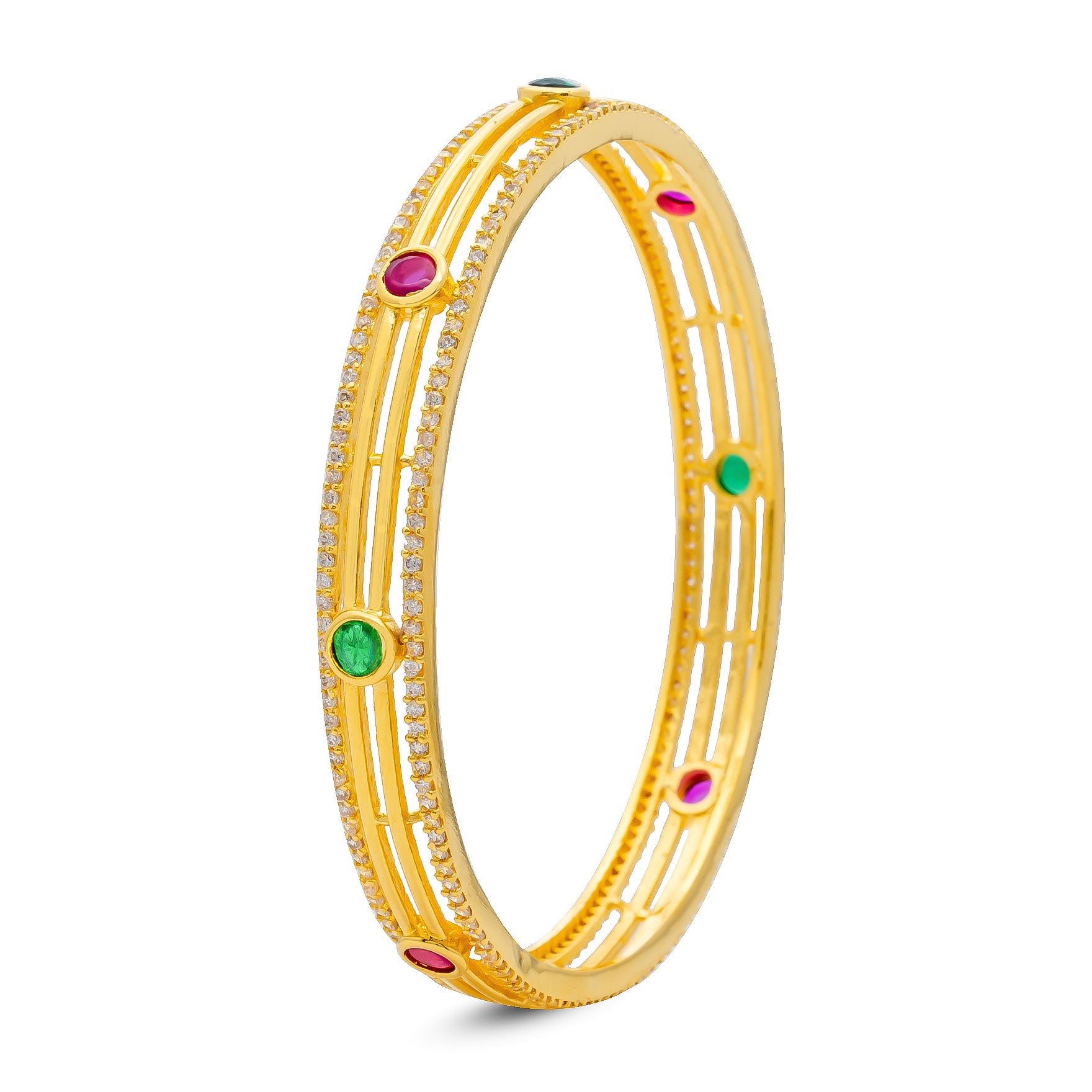 PREMIUM STONE BANGLE PMSB38WRG-006