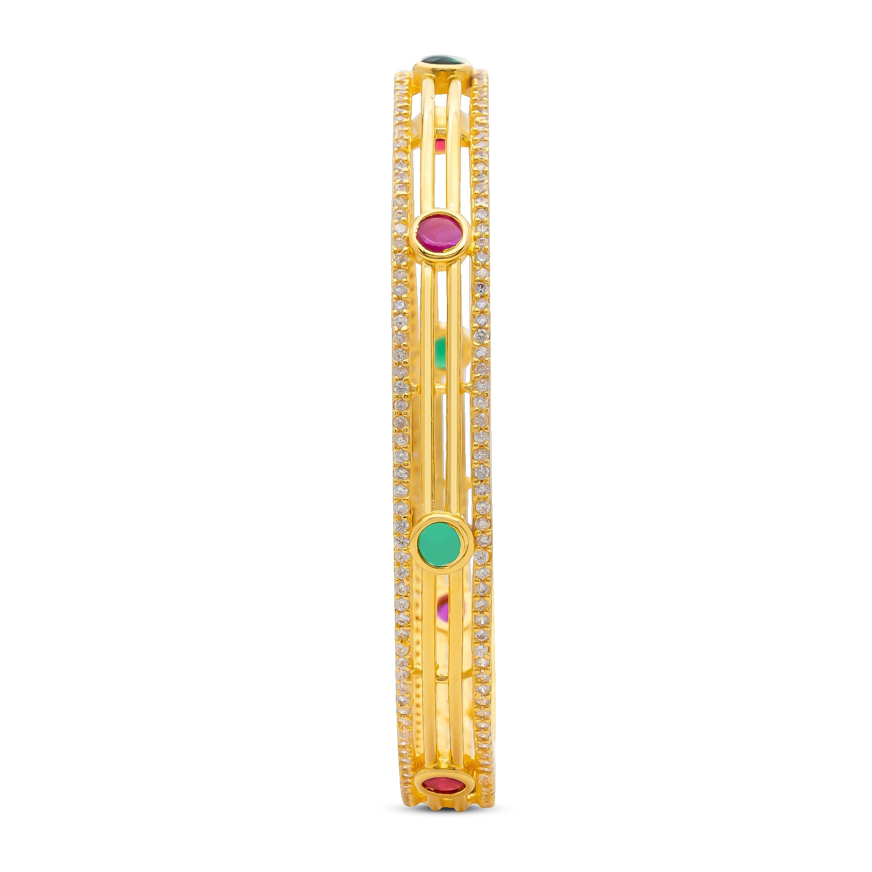 PREMIUM STONE BANGLE PMSB38WRG-006