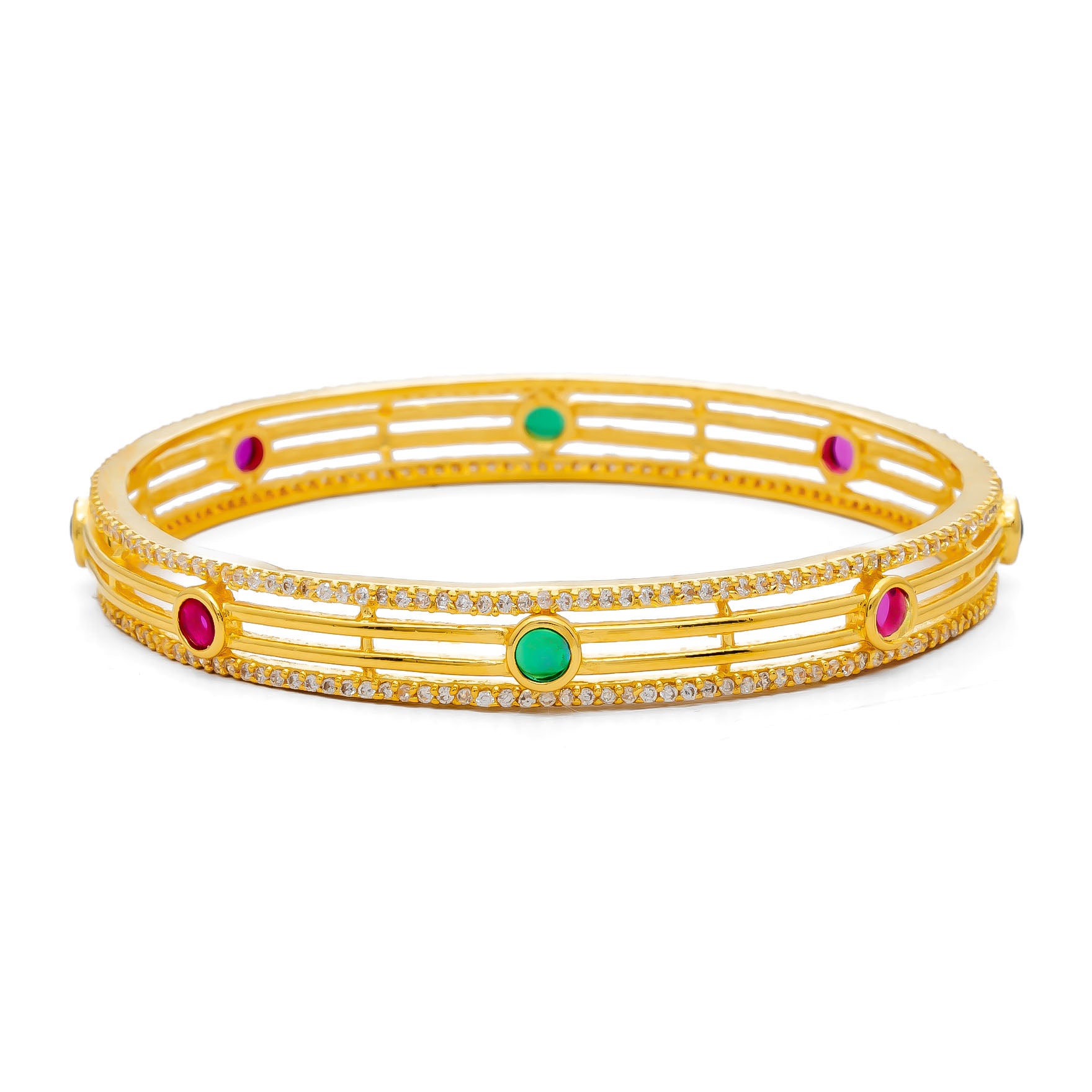 PREMIUM STONE BANGLE PMSB38WRG-006
