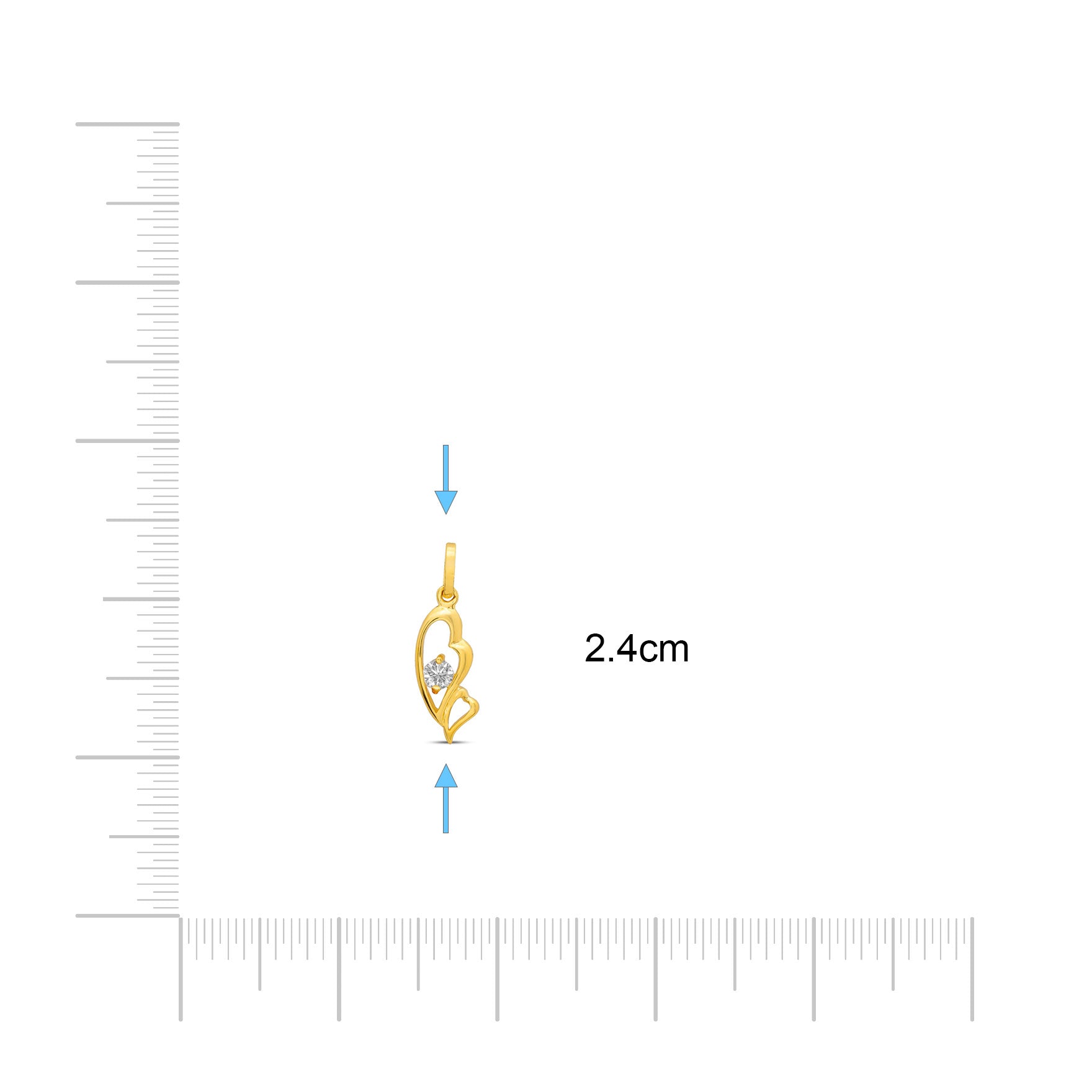 Stone Pendant PSLT83W-06