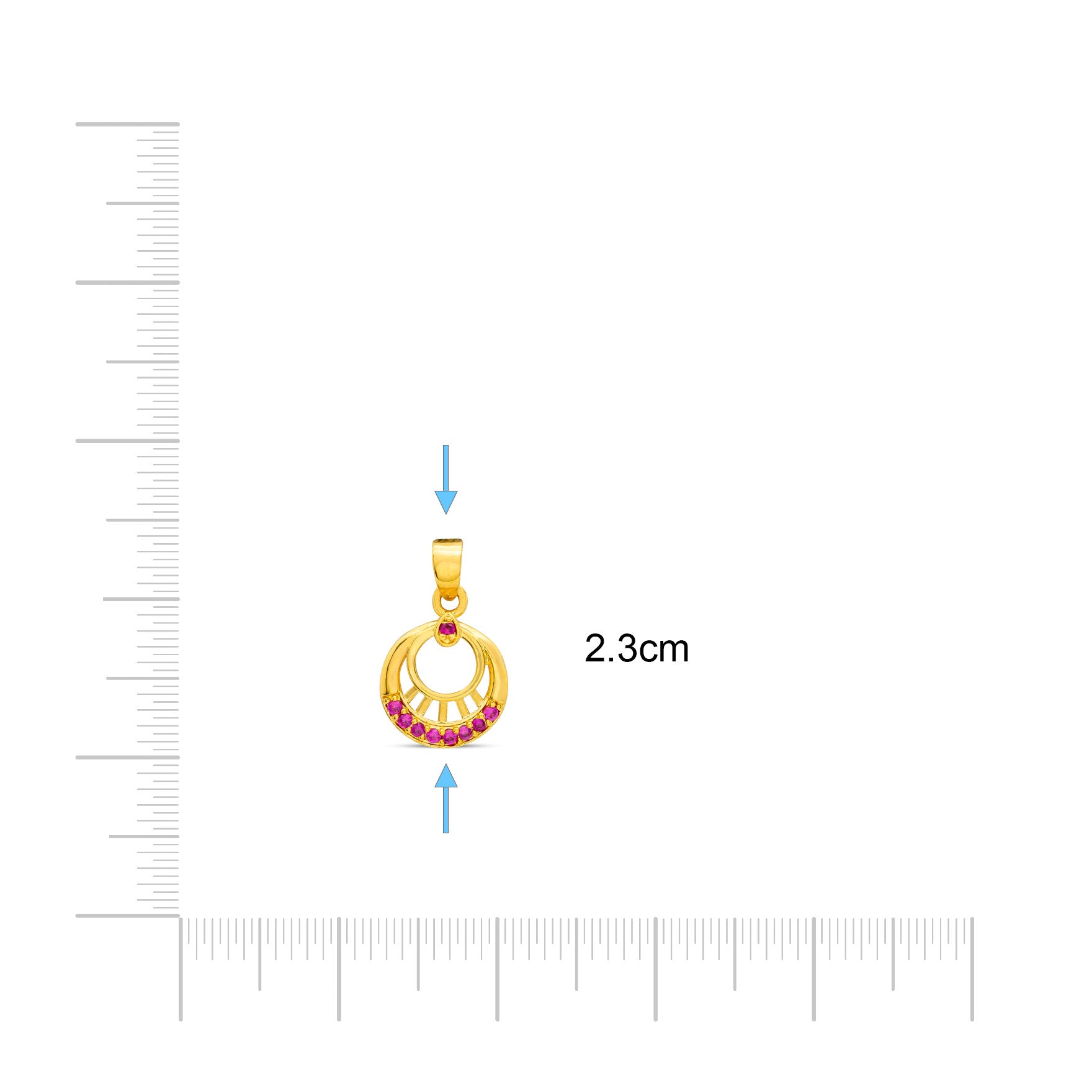 Stone Pendant PSLT236R-09