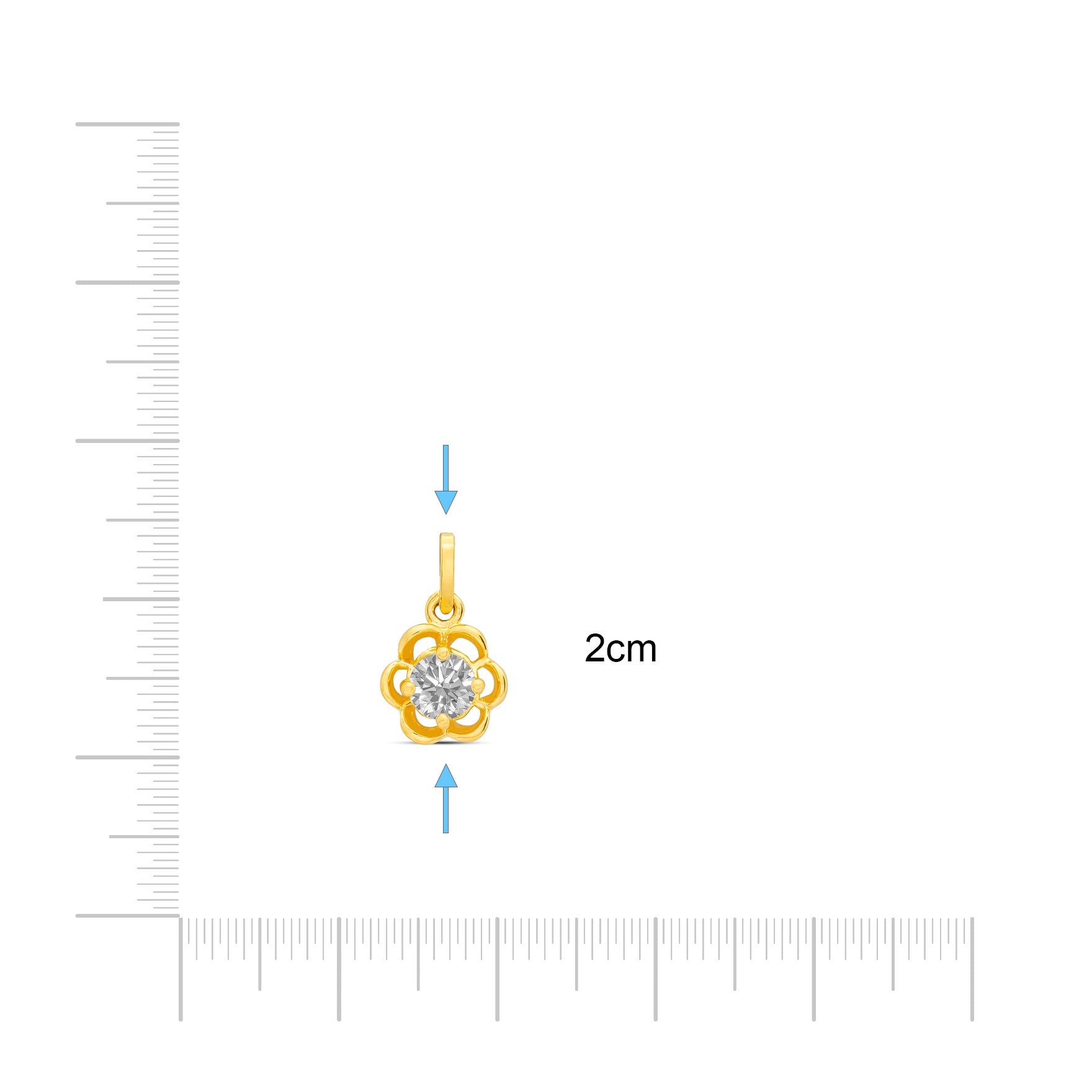 Stone Pendant PSLT122W-06