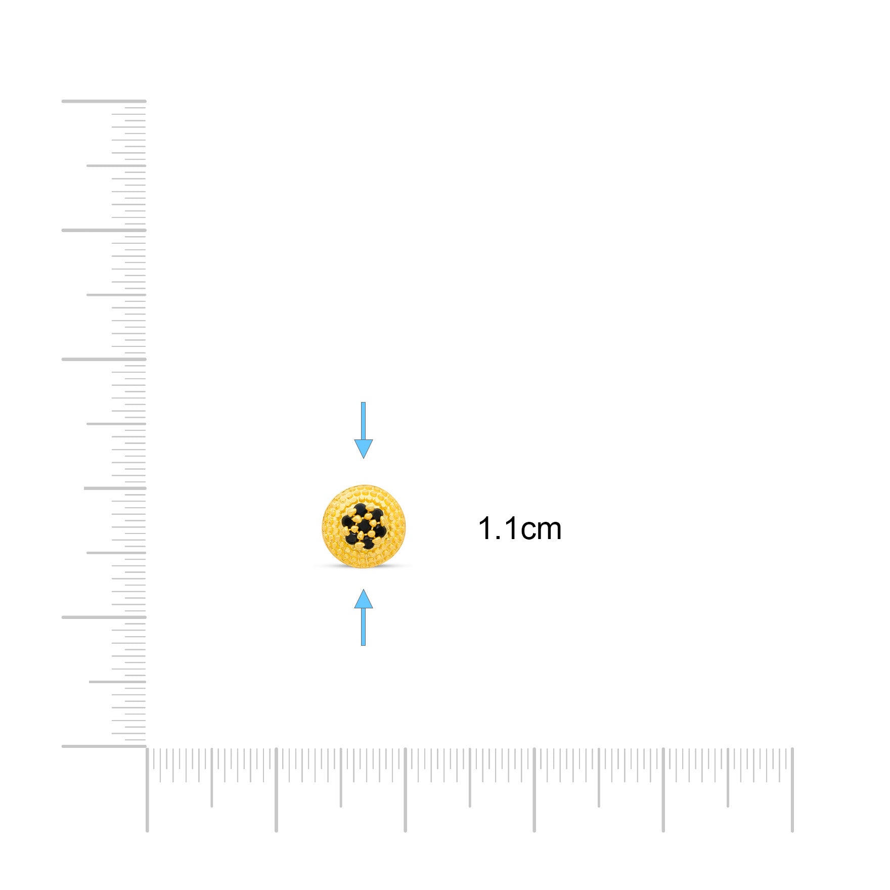 STONE EARRING PSST387B-001