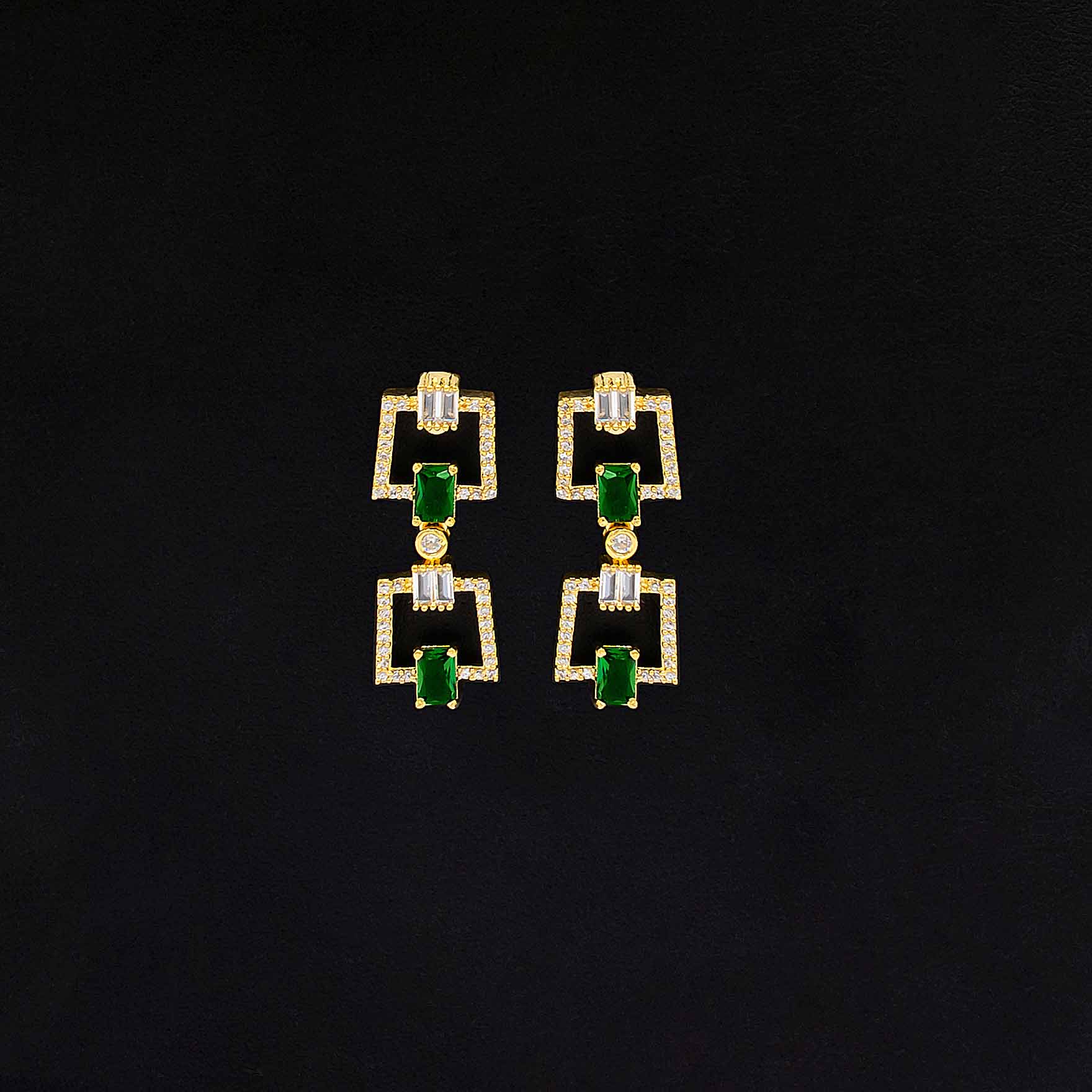 Premium Stone Necklace with Stud PMSNS8WR-007, PMSHST2WR-022