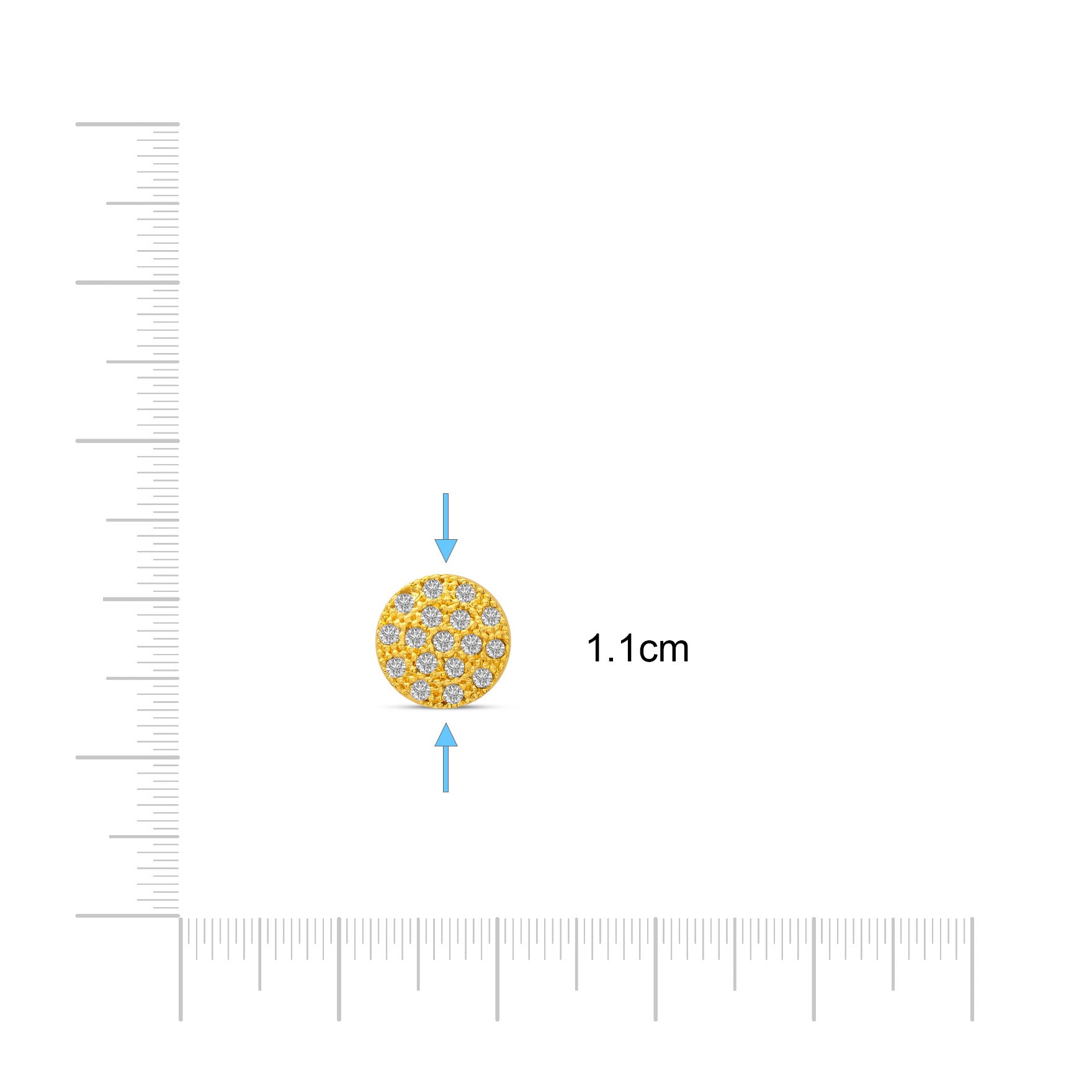 STONE EARRING PSST440W-001