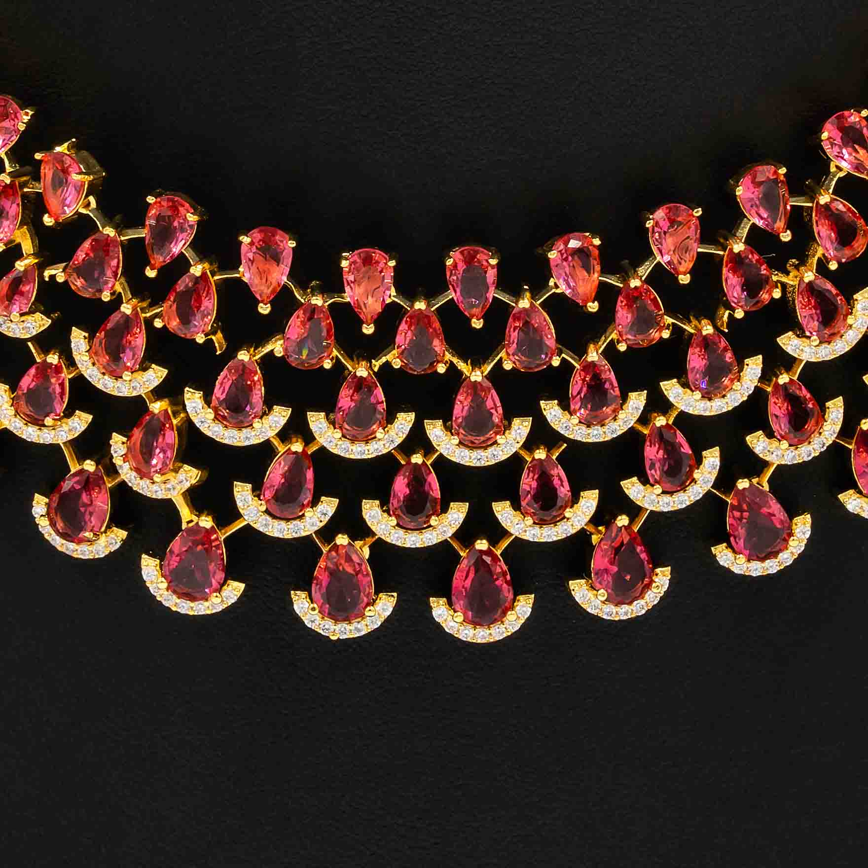 Premium Stone Necklace with Stud PMSNS7WX-0041, PMSHST11WX-053