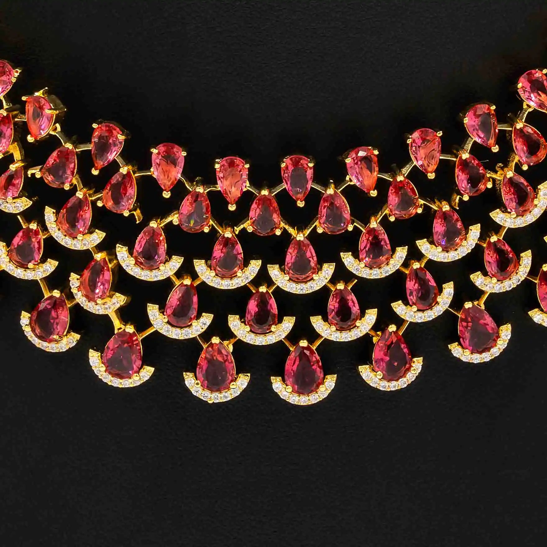 Premium Stone Necklace with Stud PMSNS7WX-0041, PMSHST11WX-053