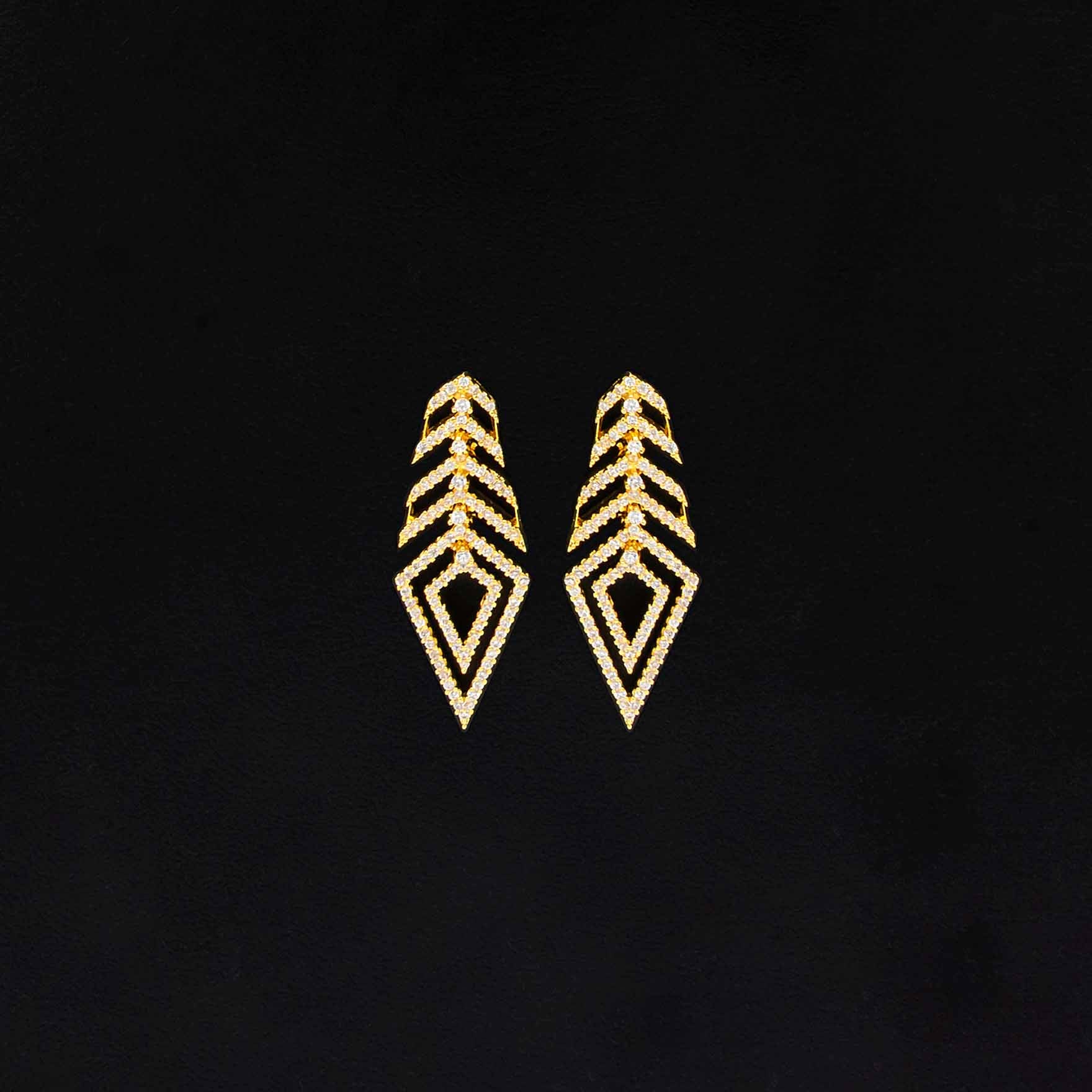 Premium Stone Necklace with Stud PMSNS43W-008, PMSHST31W-082