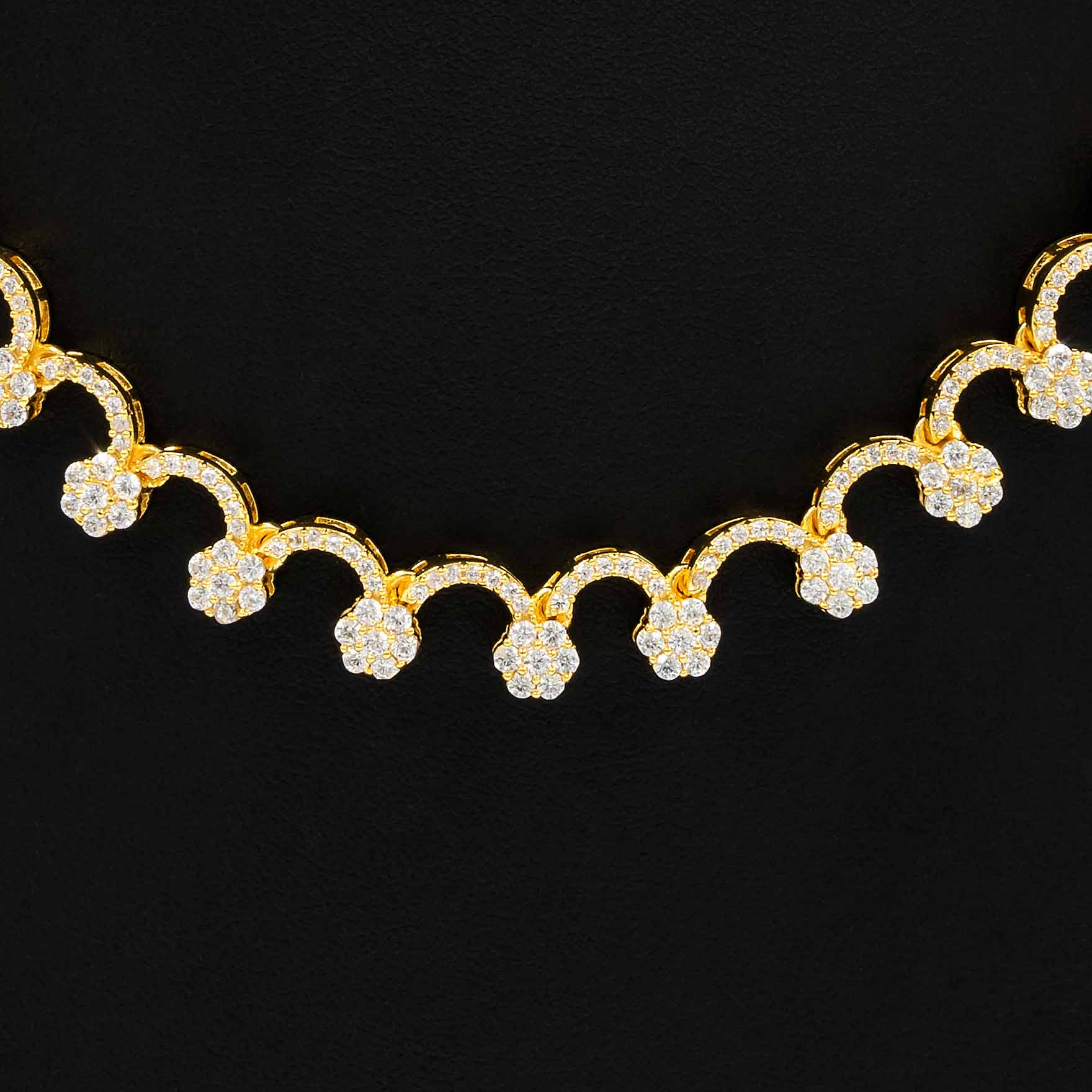 Premium Stone Necklace with Stud PMSNS36W-008, PMSHST46W-052