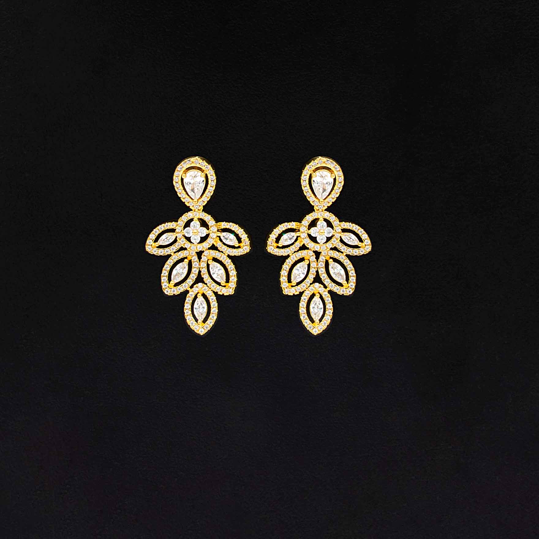 Premium Stone Necklace with Stud PMSNS5W-008, PMSHST10W-052