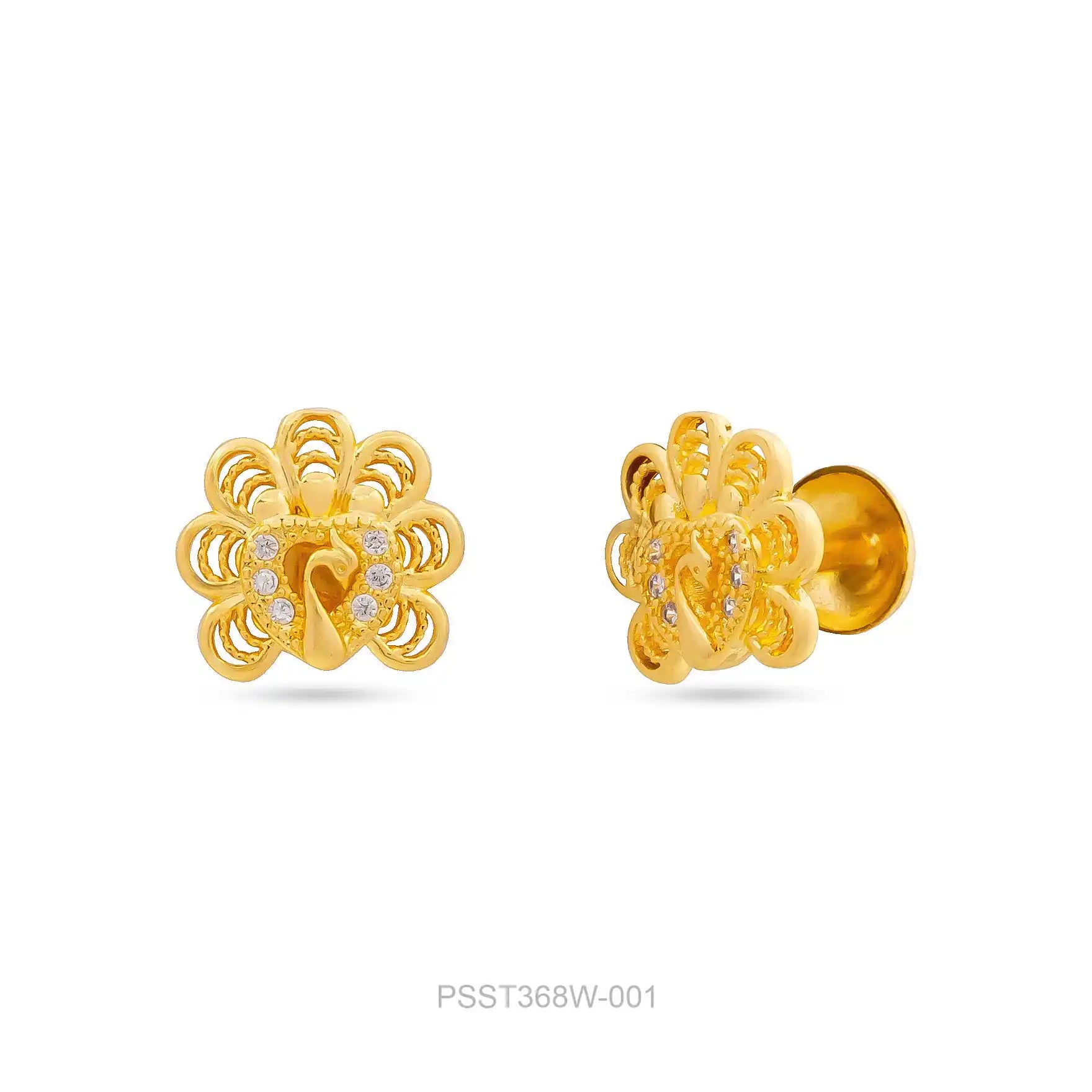 Stone Earring PSST368W-001