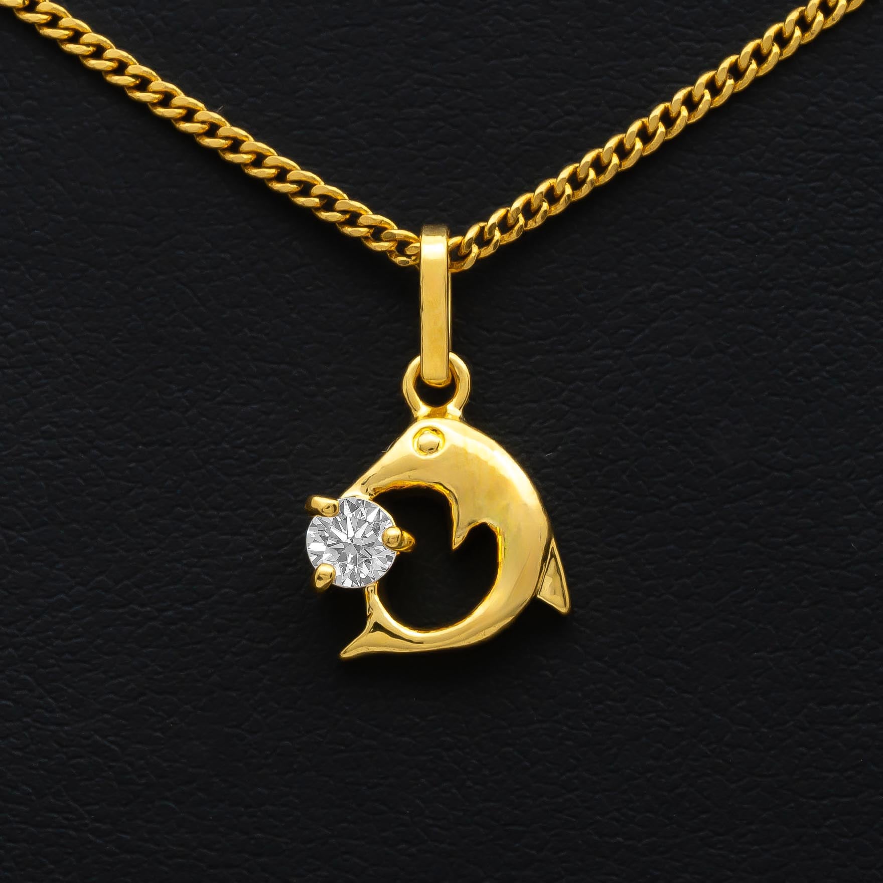 Golden Pendant PSLT110W-06