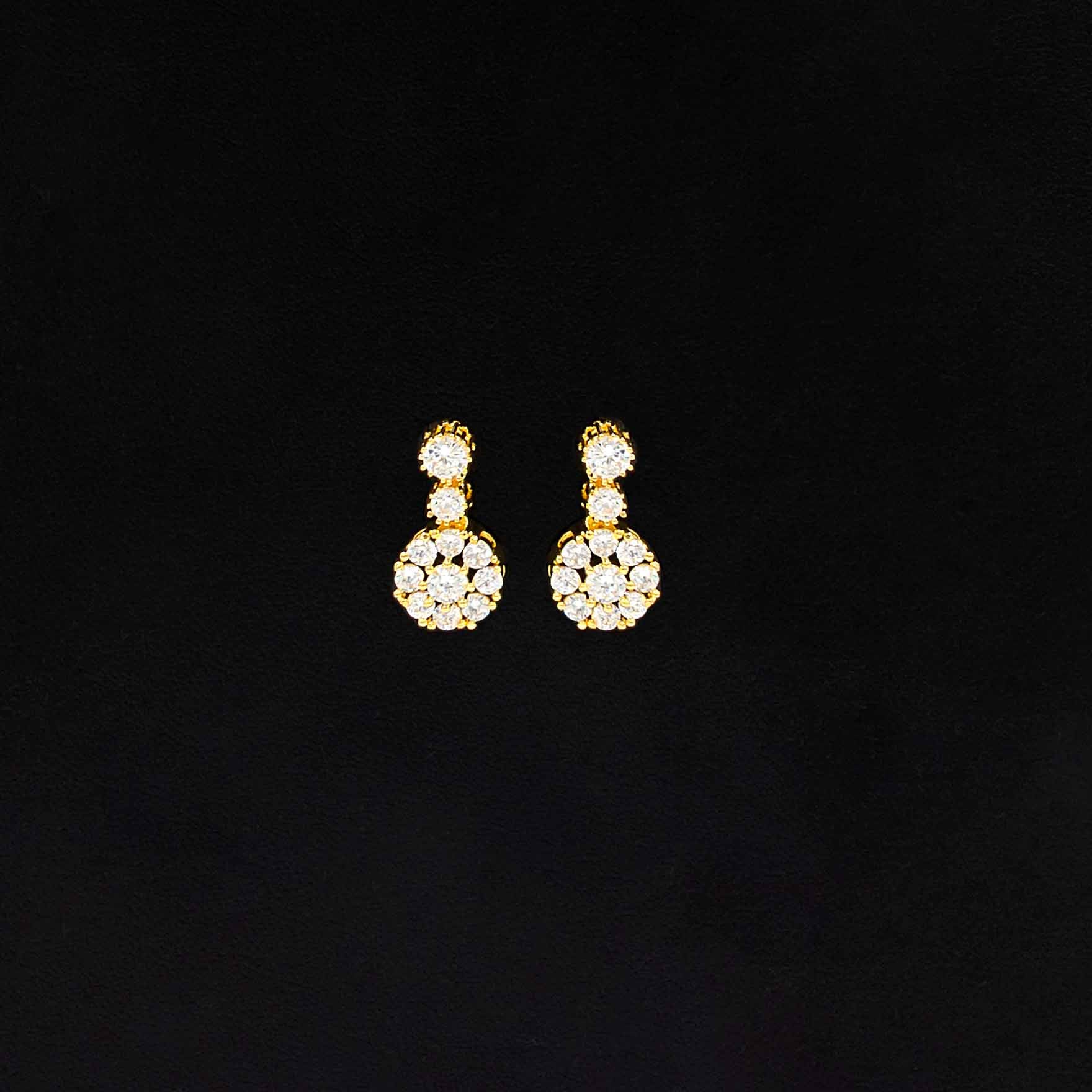 Premium Stone Necklace with Stud PMSNS28W-008, PMSHST36W-022