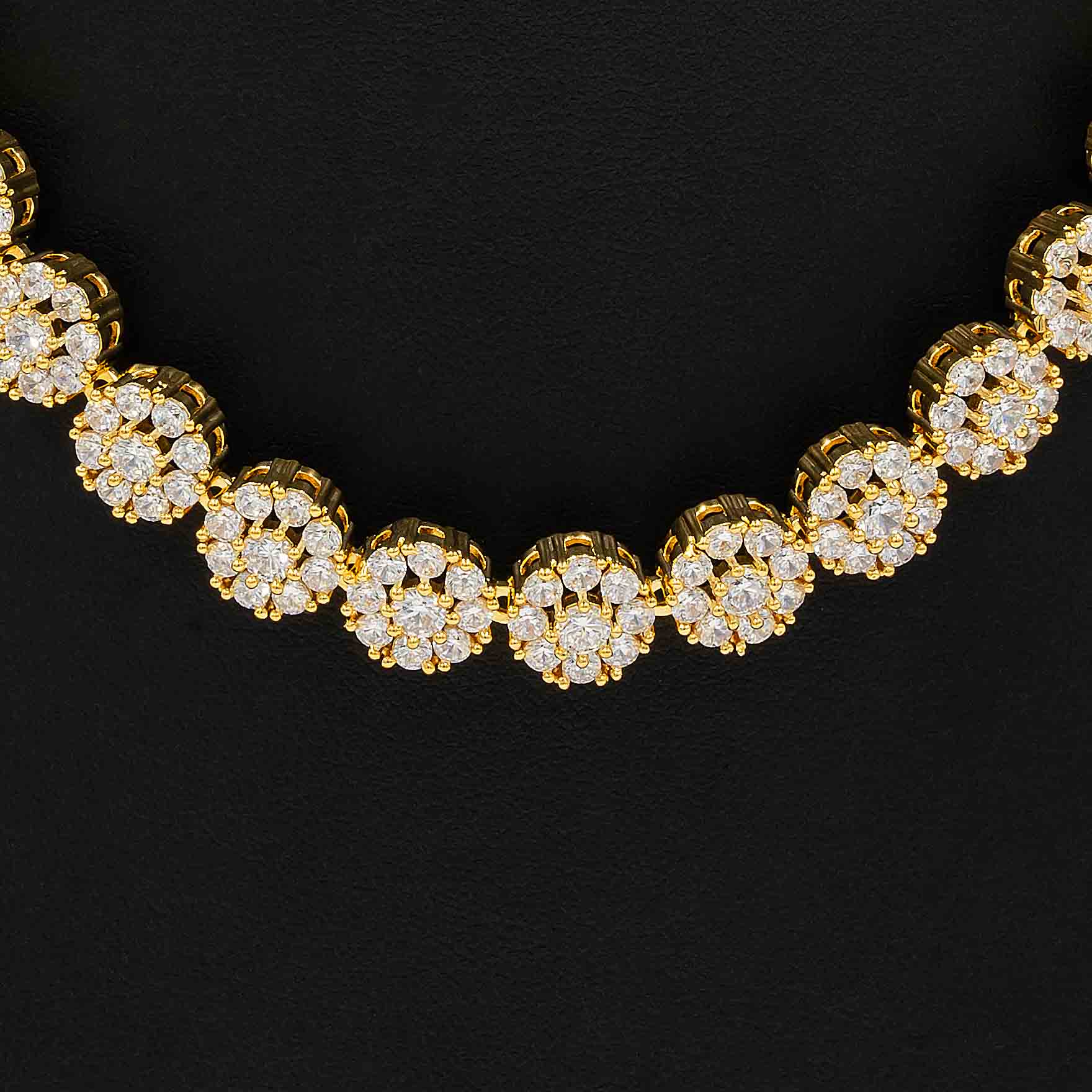 Premium Stone Necklace with Stud PMSNS28W-008, PMSHST36W-022