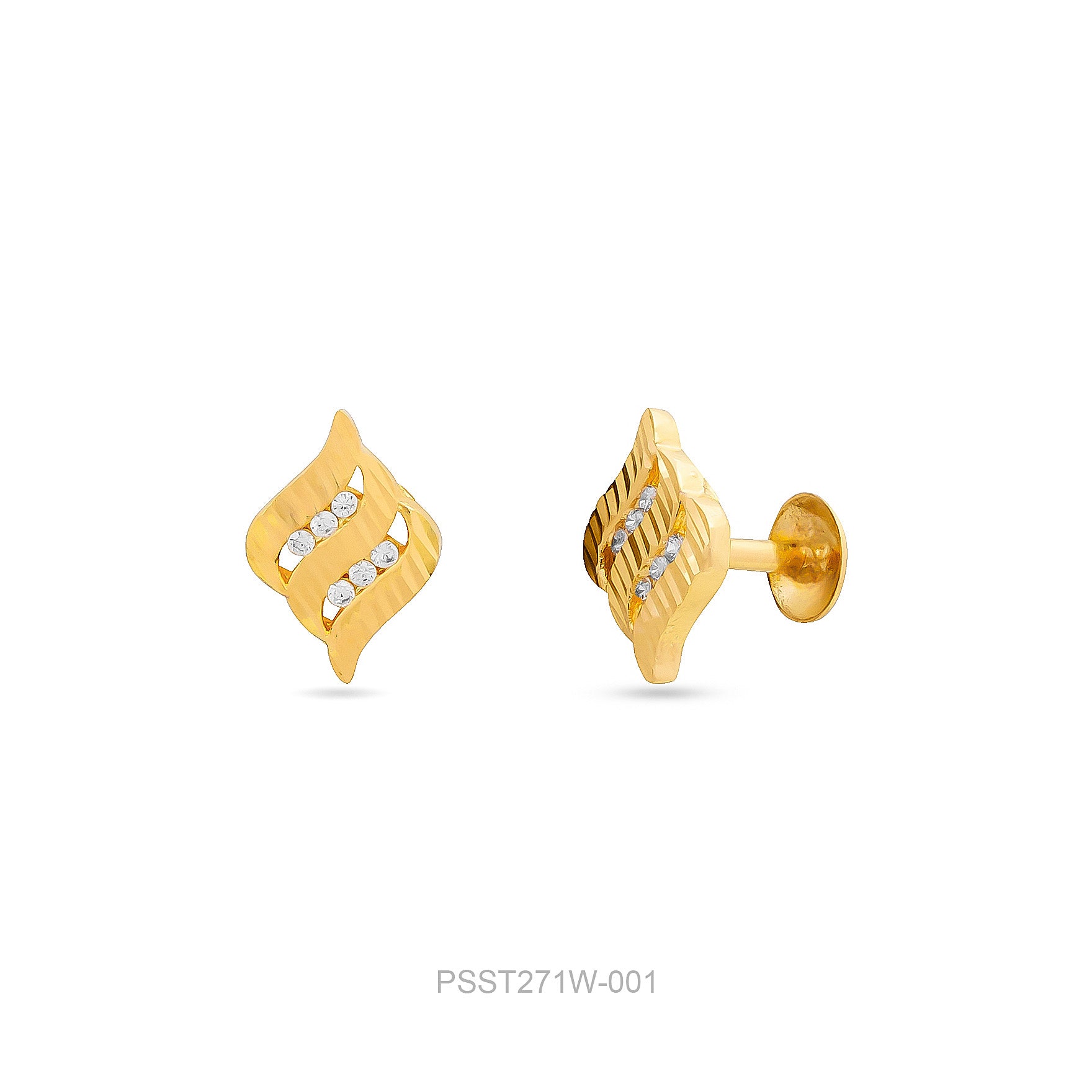 Stone Earring PSST271W-001
