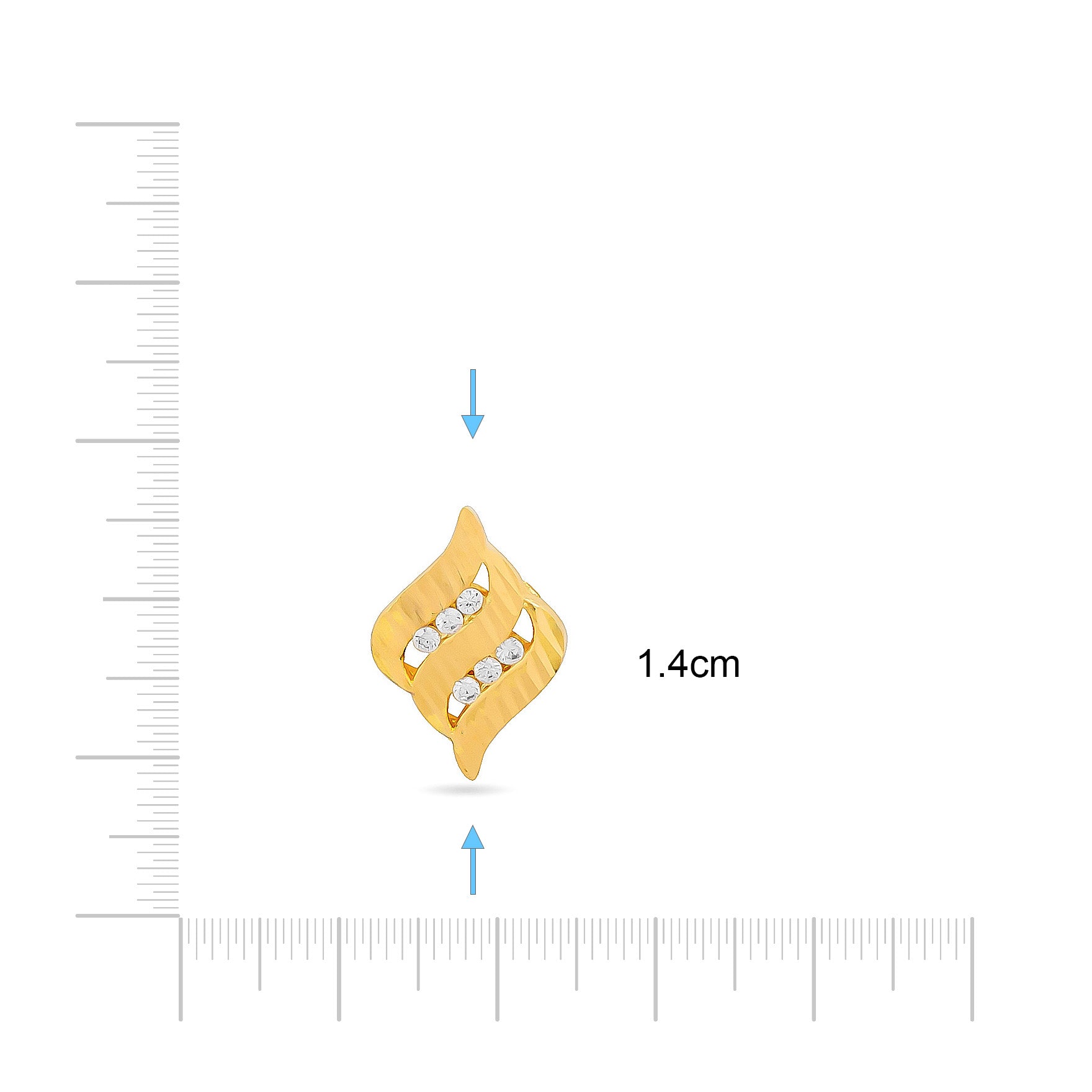 Stone Earring PSST271W-001