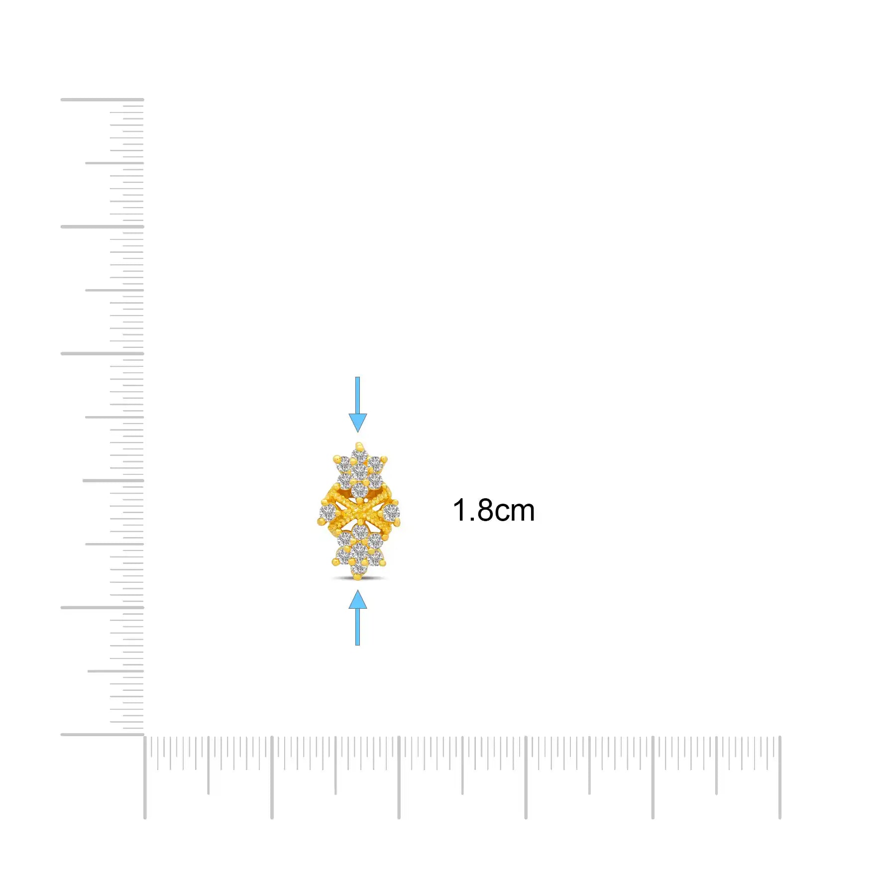 STONE EARRING PSST136W-001