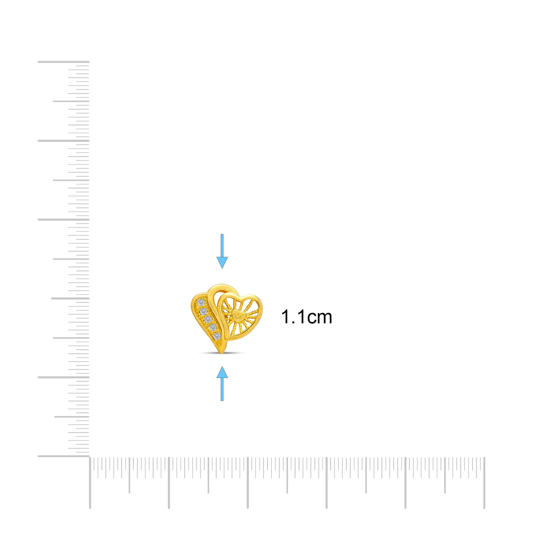 STONE EARRING PSST179W-001