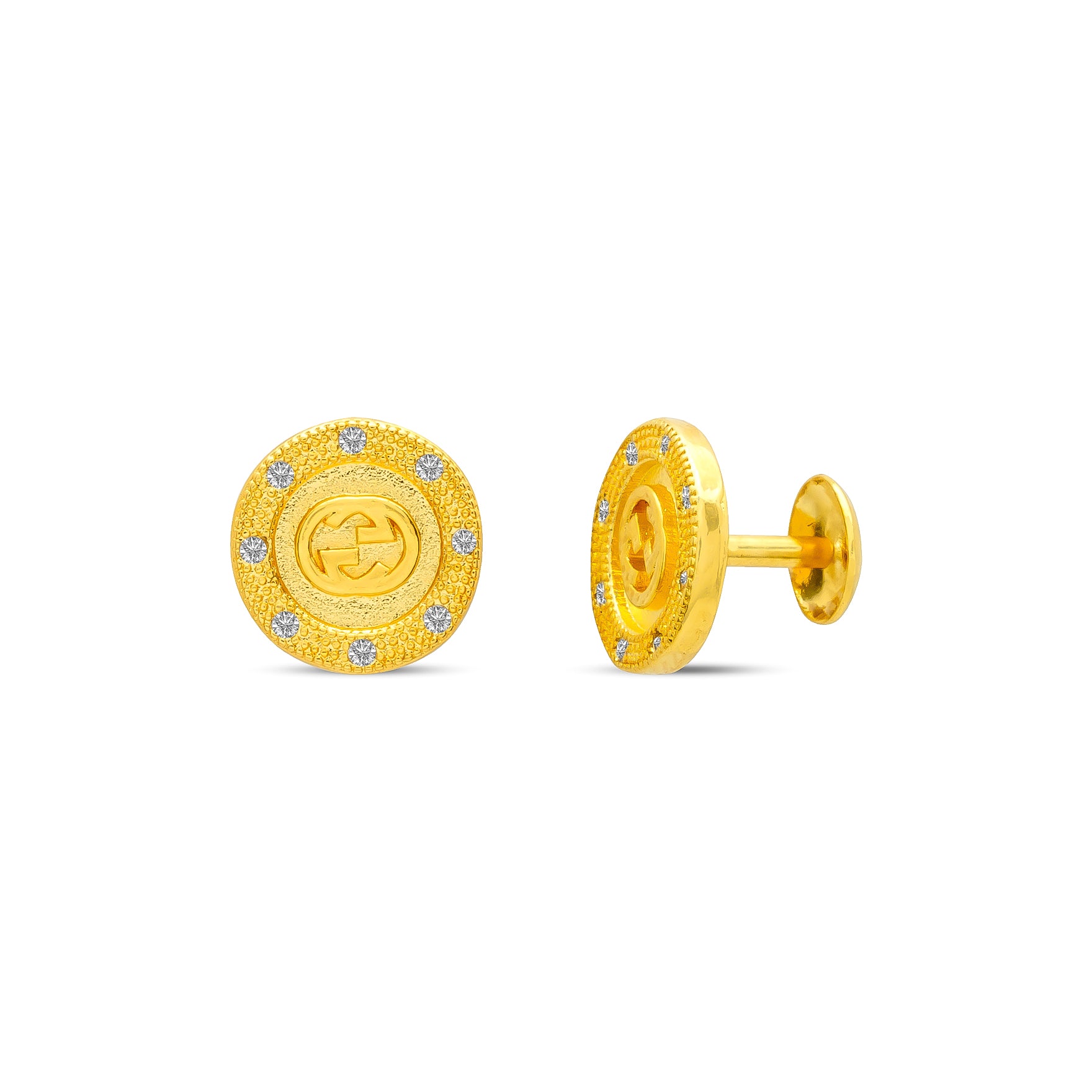 STONE EARRING PSST274W-001