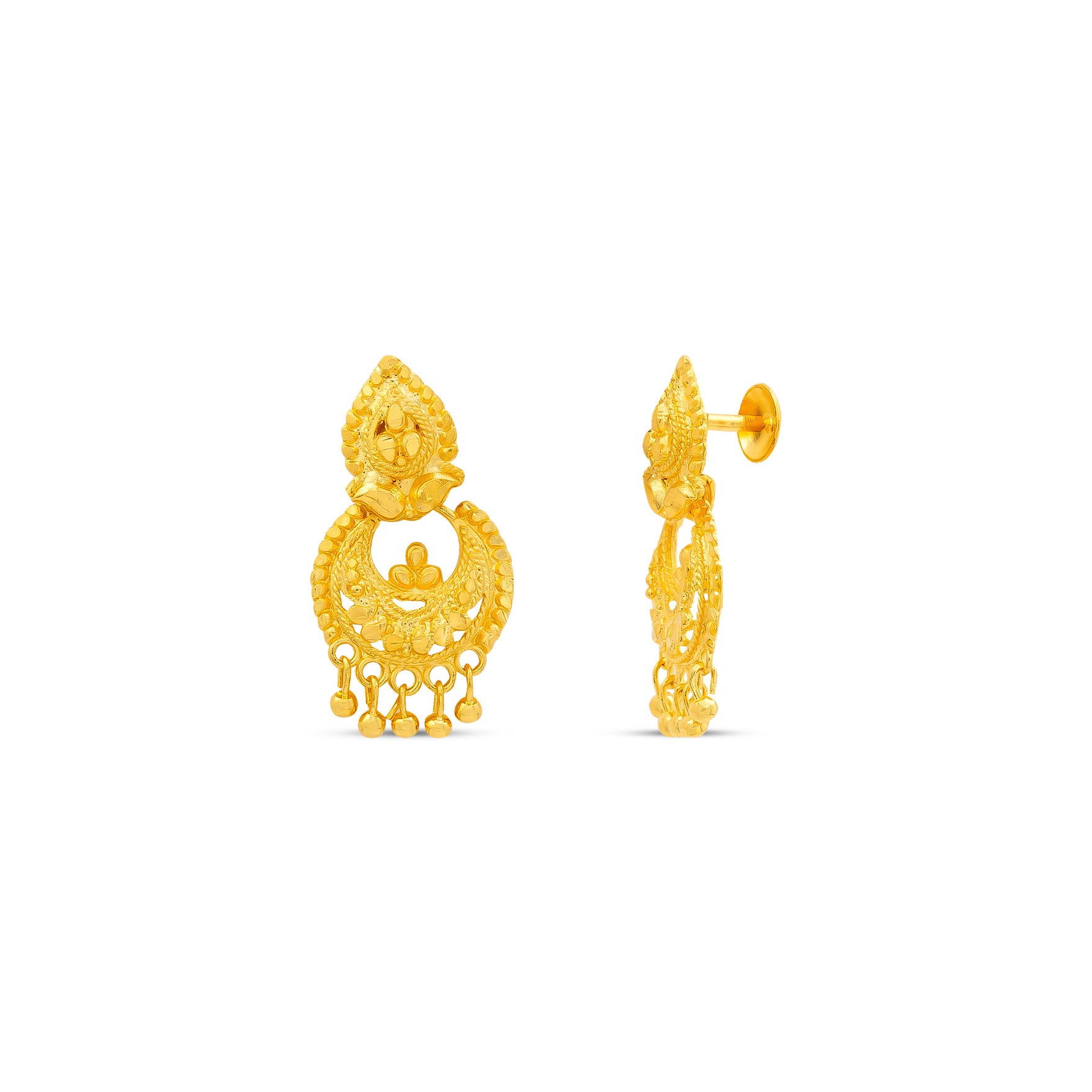 GOLDEN HANGING STUD PGHST258-001