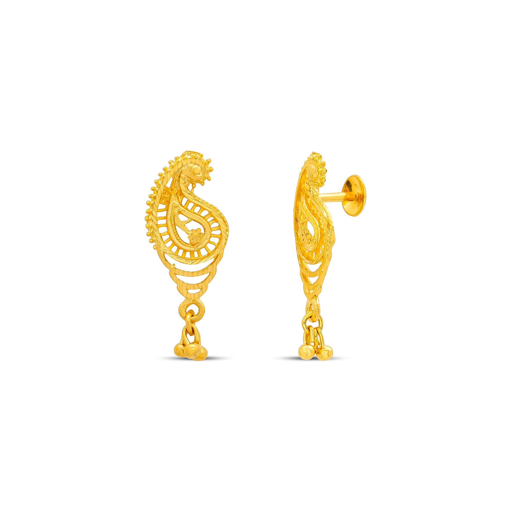 GOLDEN HANGING STUD PGHST245-09