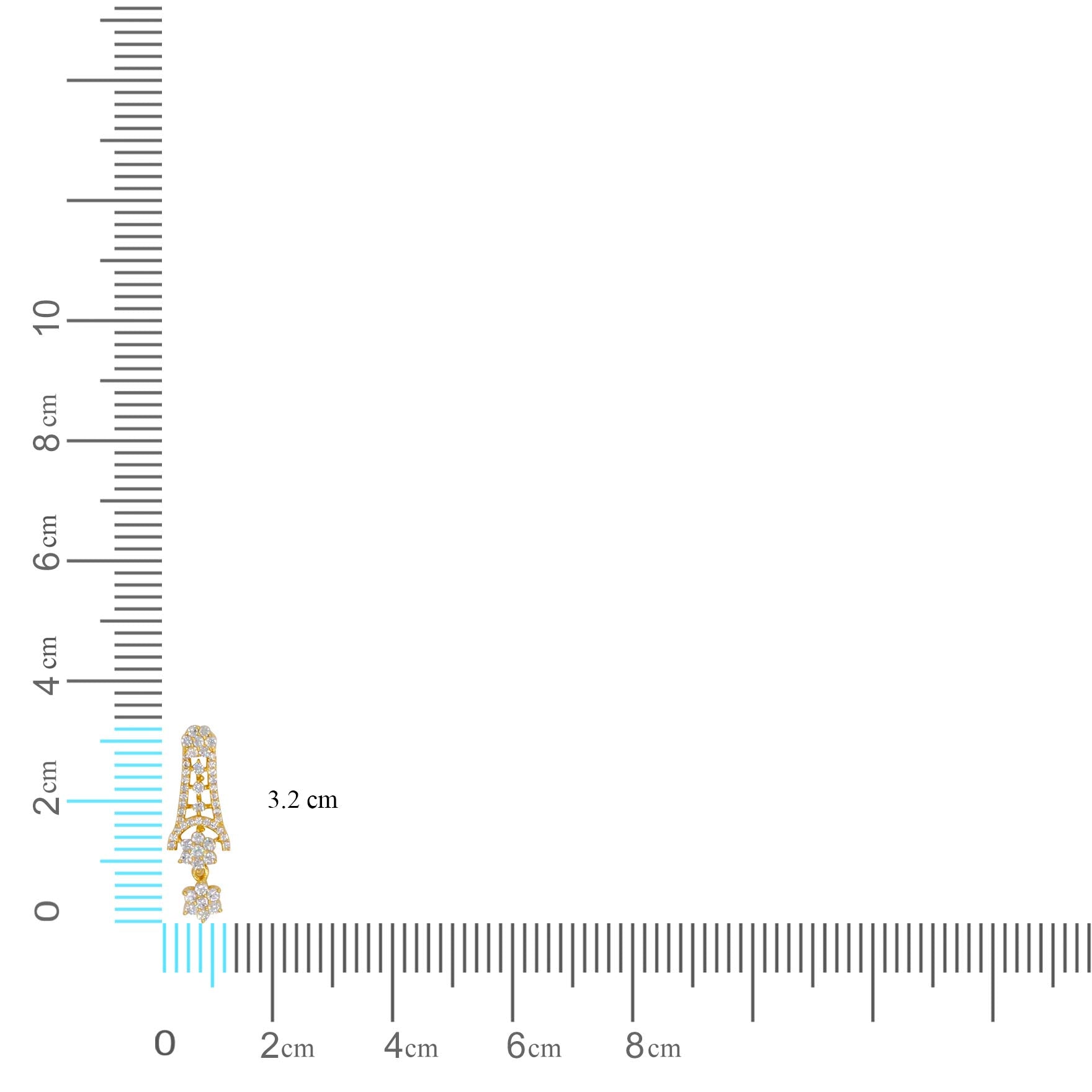 Premium Stone Necklace with Stud PMSNS36W-008, PMSHST46W-052