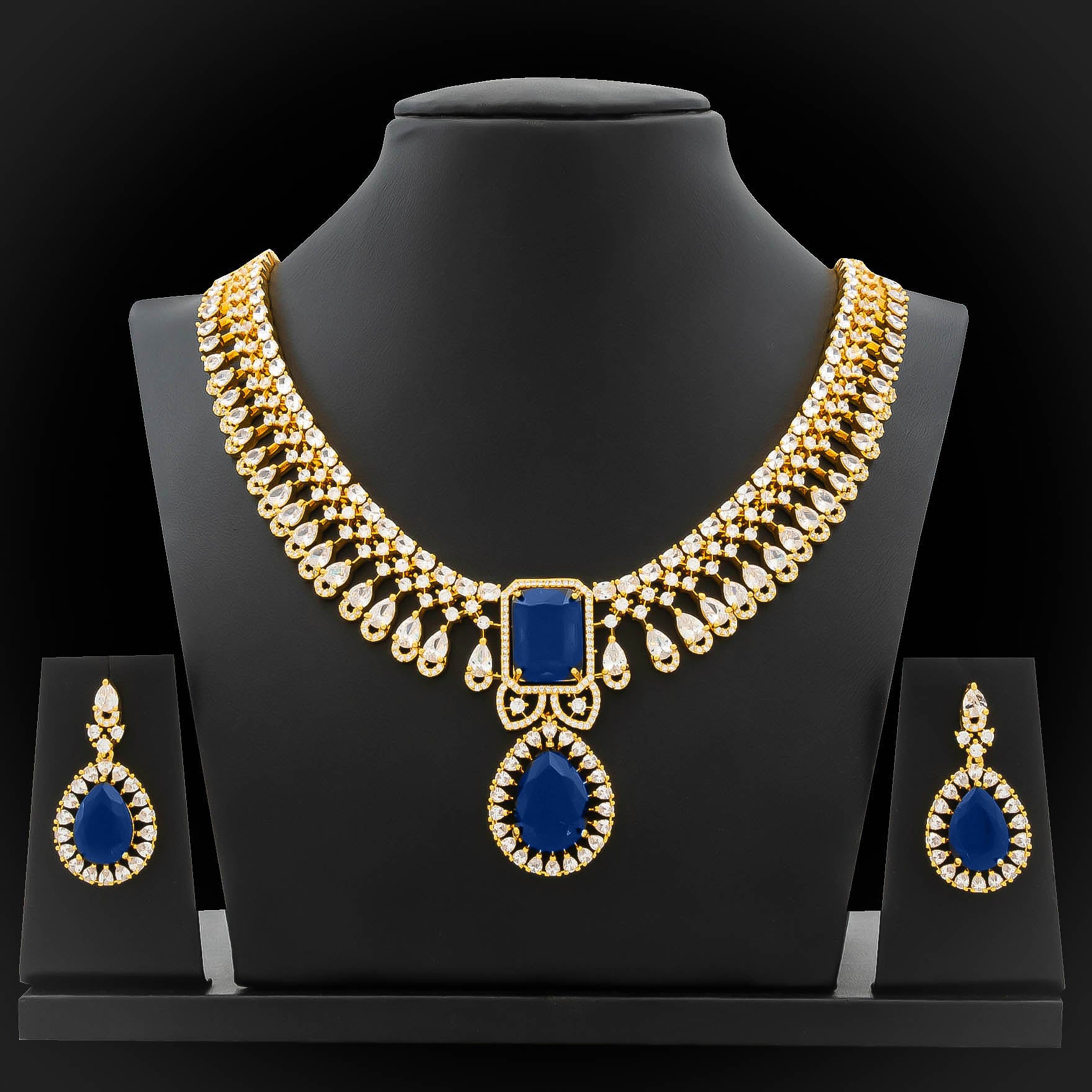 STONE NECKLACE PMSNS44WBL-0031, PMSHST97WBL-082