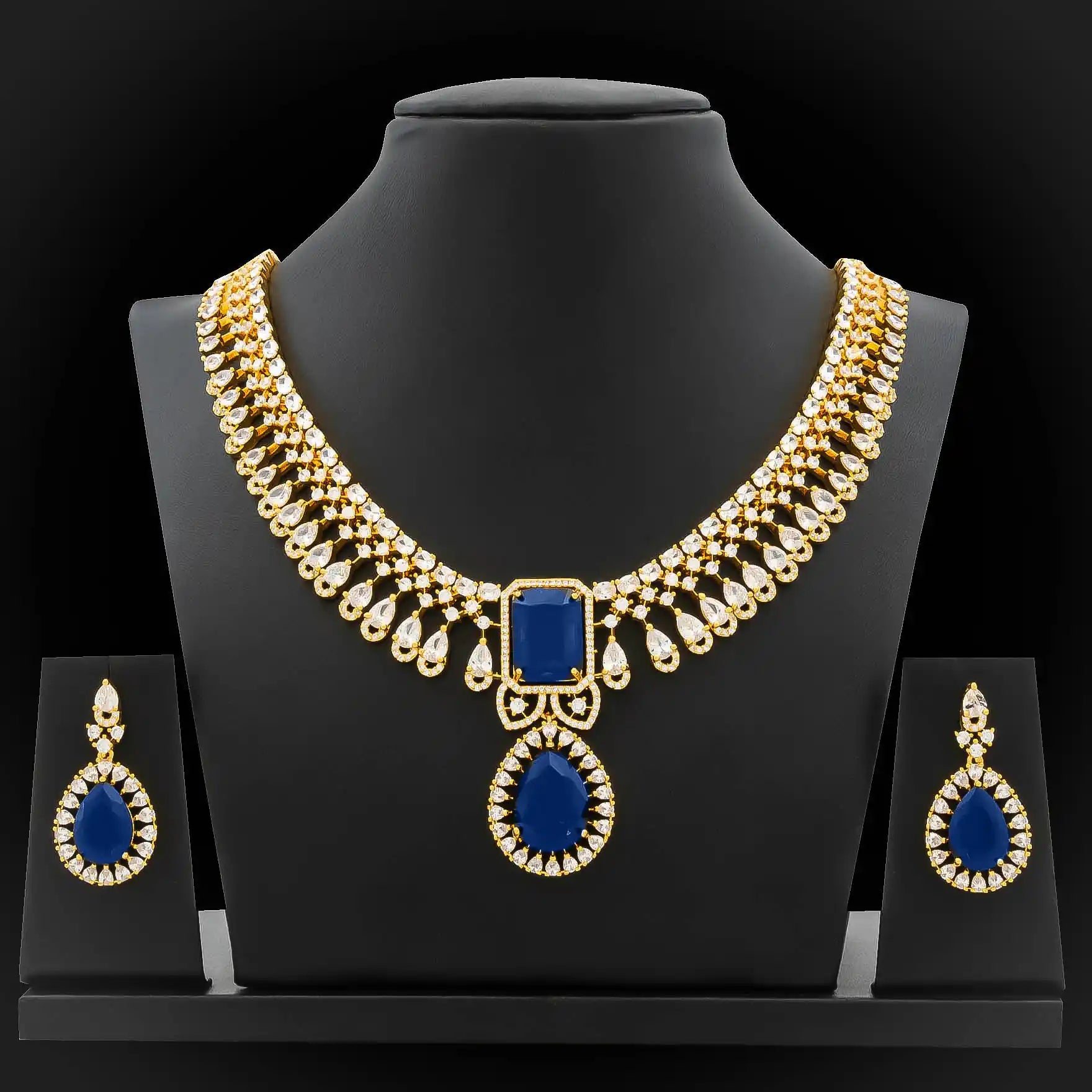 STONE NECKLACE PMSNS44WBL-0031, PMSHST97WBL-082