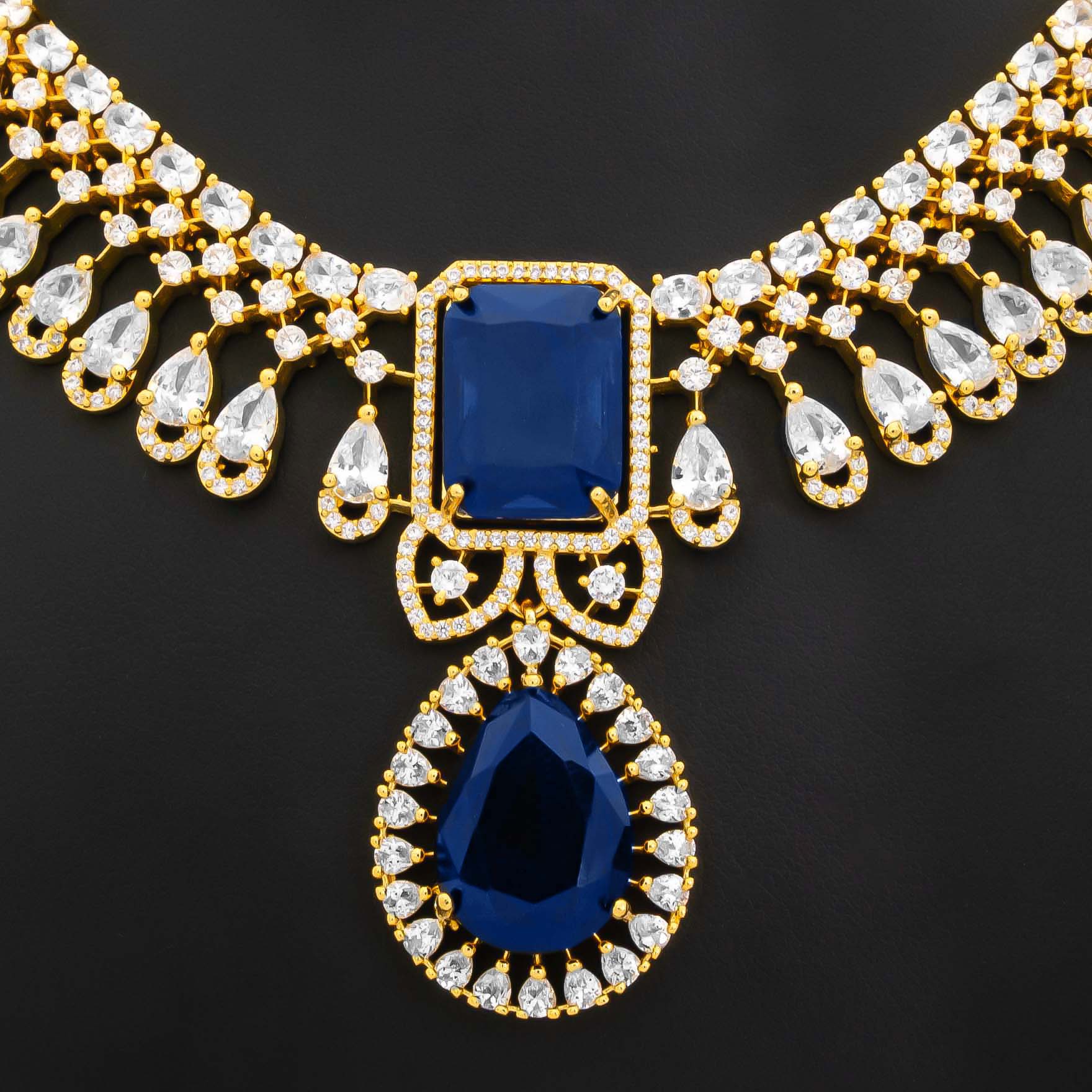 STONE NECKLACE PMSNS44WBL-0031, PMSHST97WBL-082