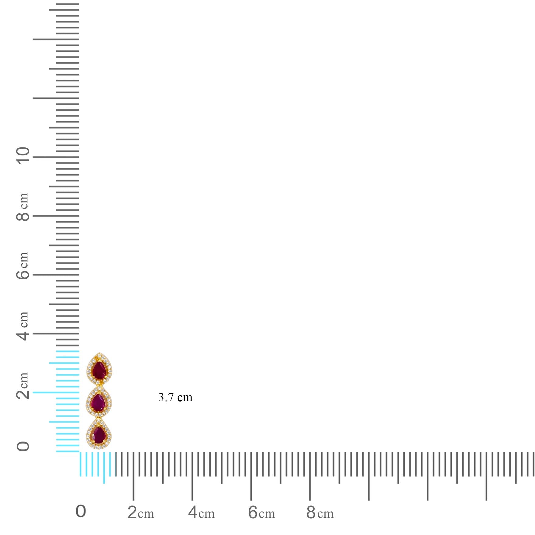 Premium Stone Necklace with Stud PMSNM1WR-0031, PMSHST30WR-022