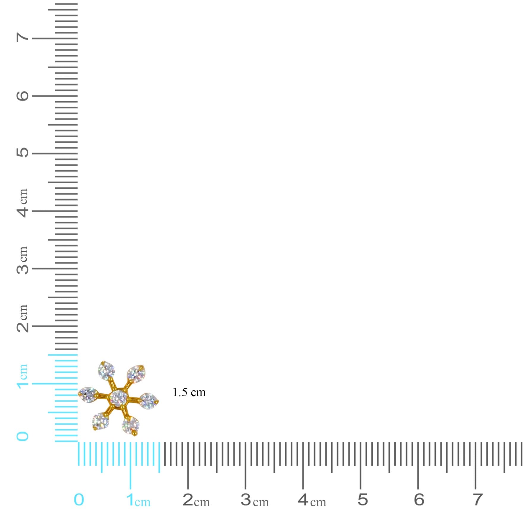 Stone Necklace with Stud PMSNS38W-008, PMSST6W-022