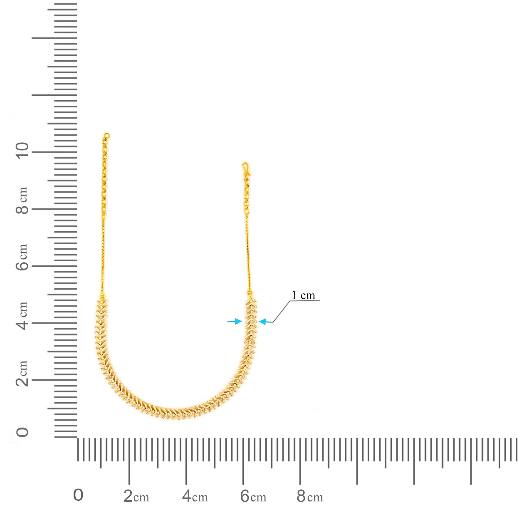 Premium Stone Necklace with Stud PMSNS43W-008, PMSHST31W-082