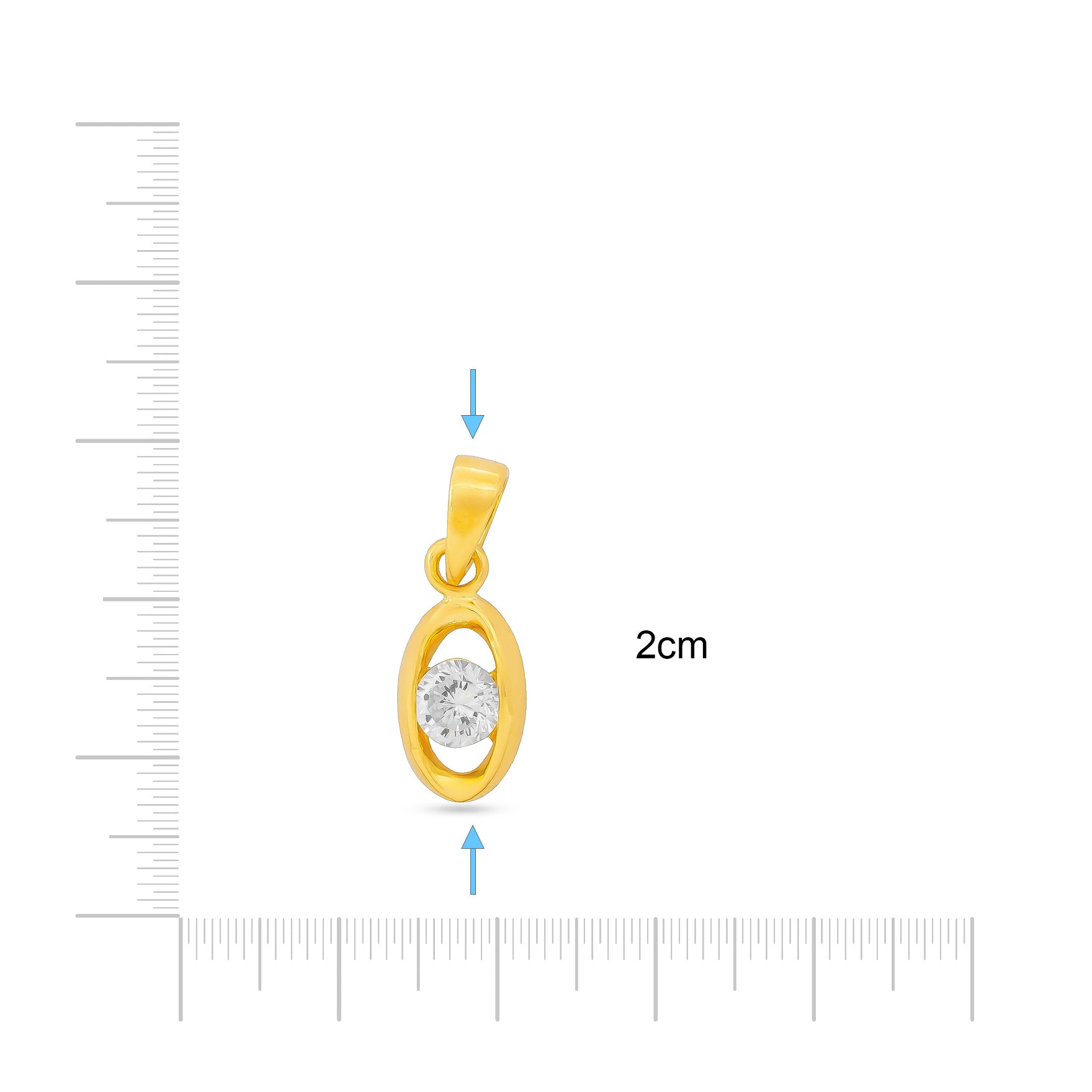 Stone Pendant PSLT128W-06