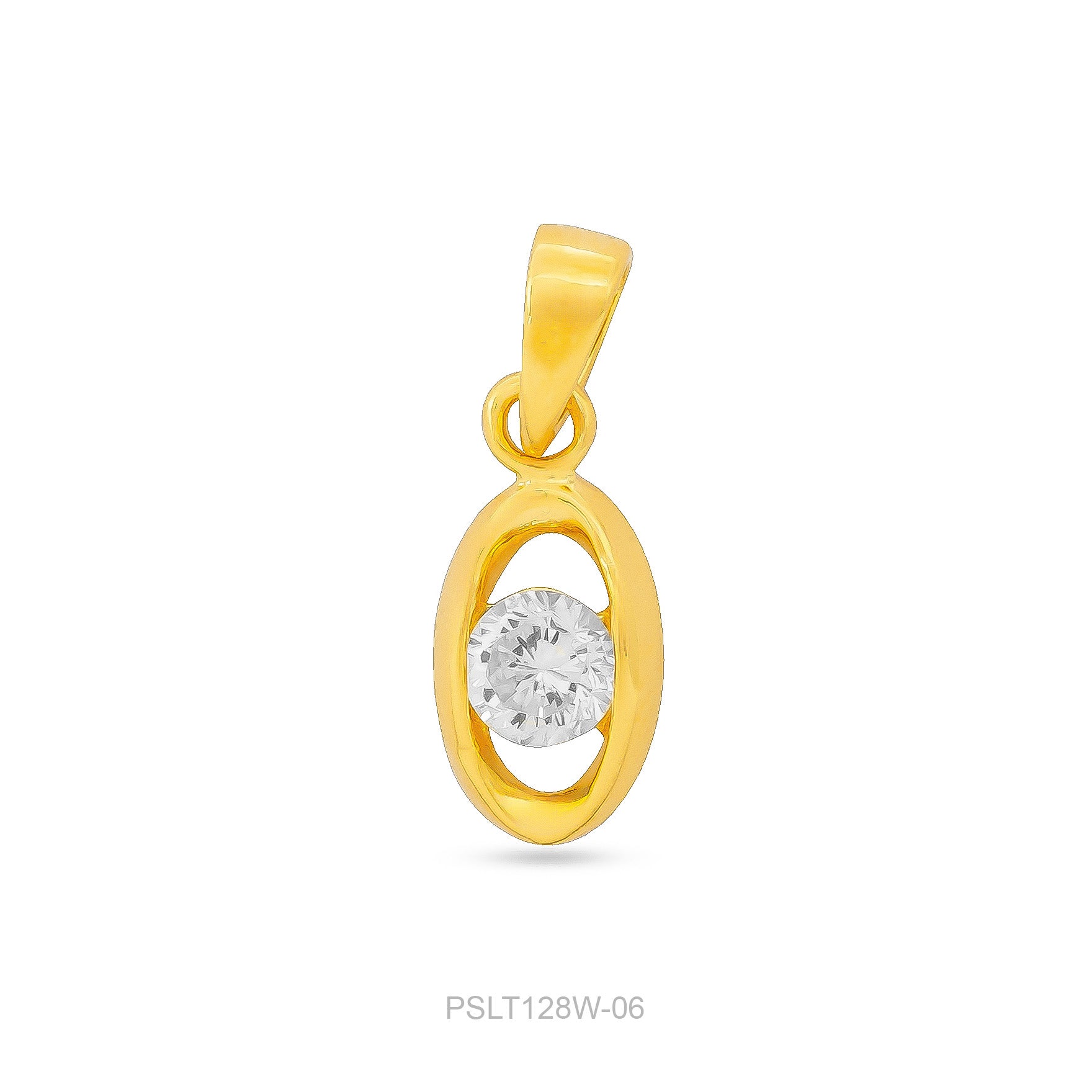 Stone Pendant PSLT128W-06
