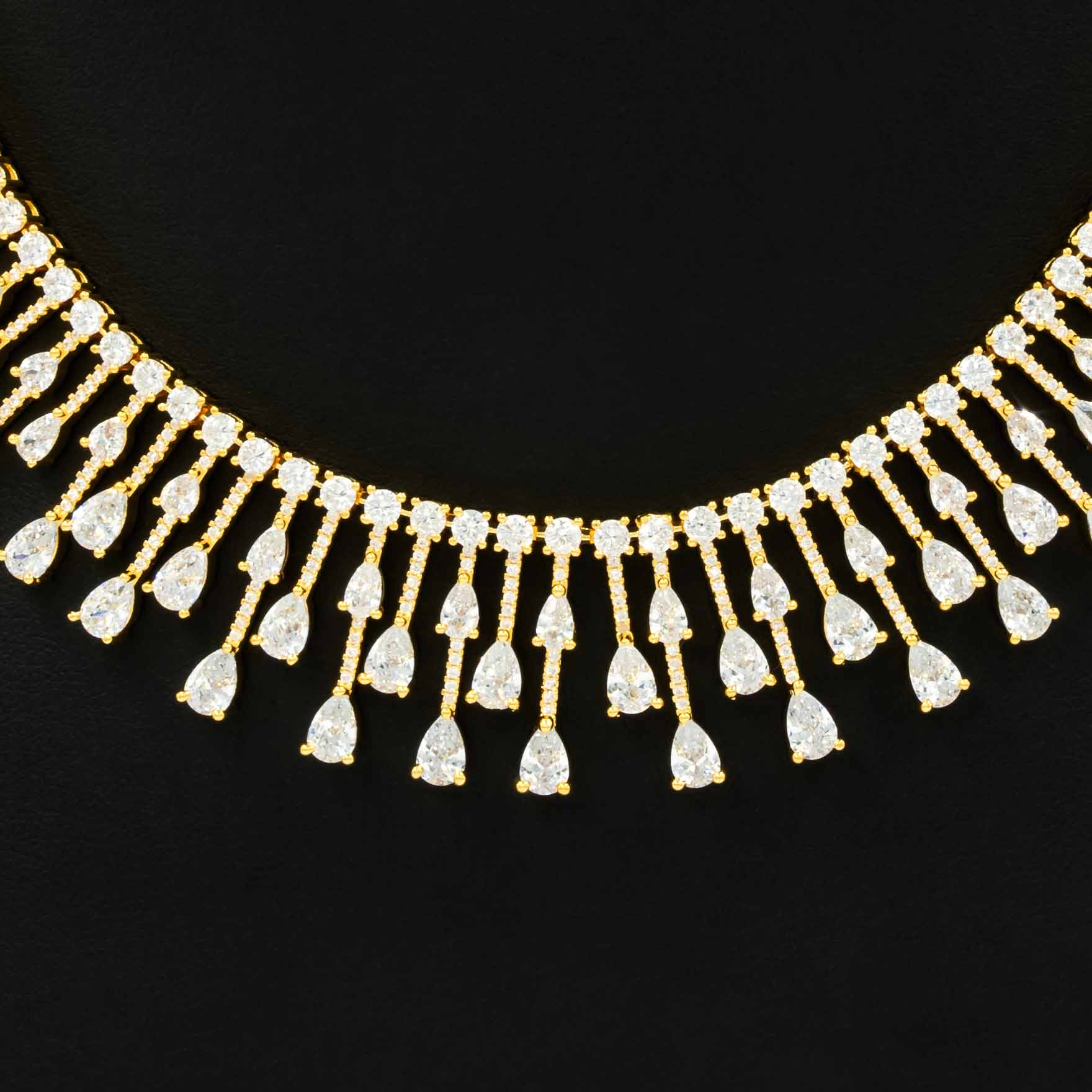 Stone Necklace with Stud PMSNS42W-008, PMSHST53W-052