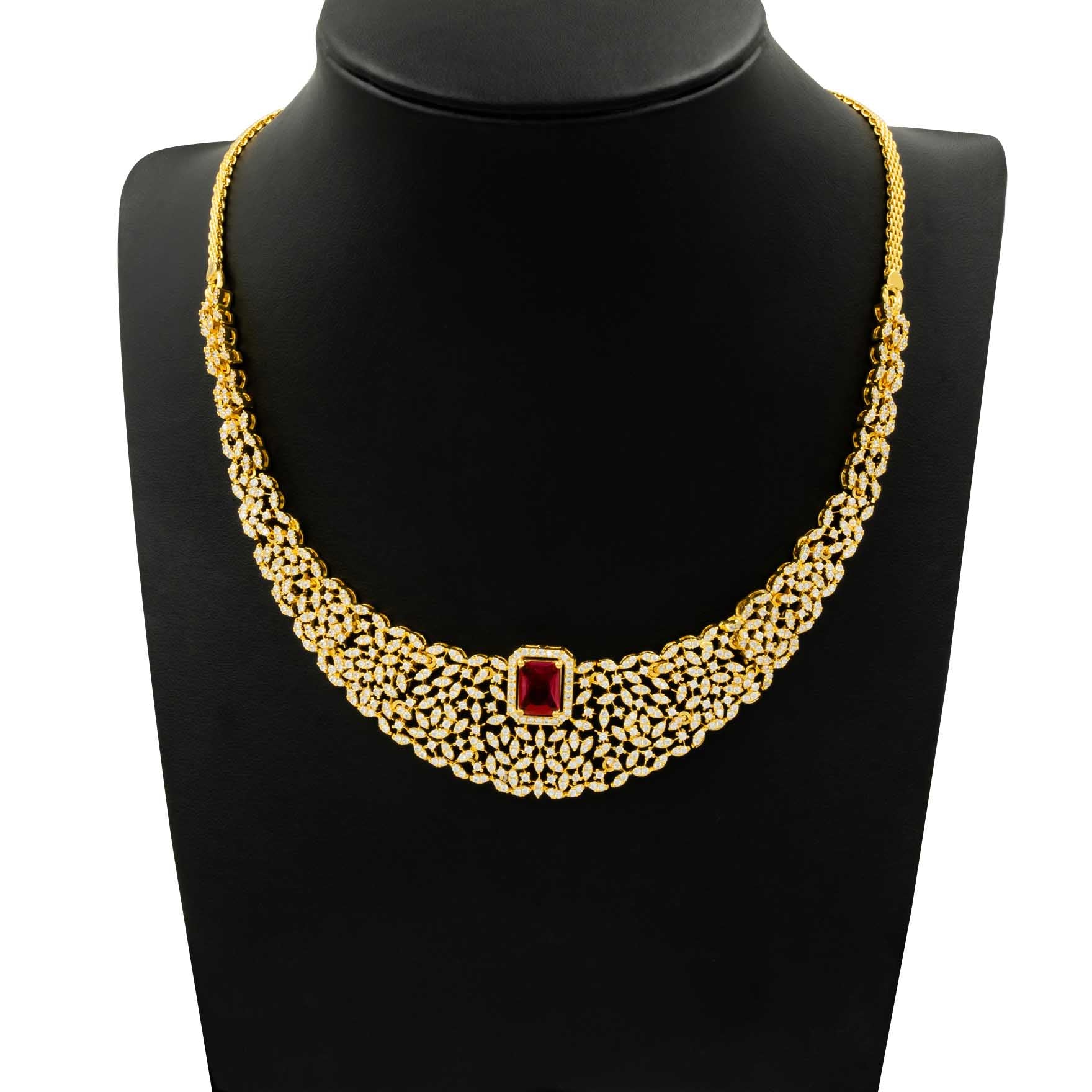 Stone Necklace with Stud PMSNS10WX-0011, PMSHST39WX-052